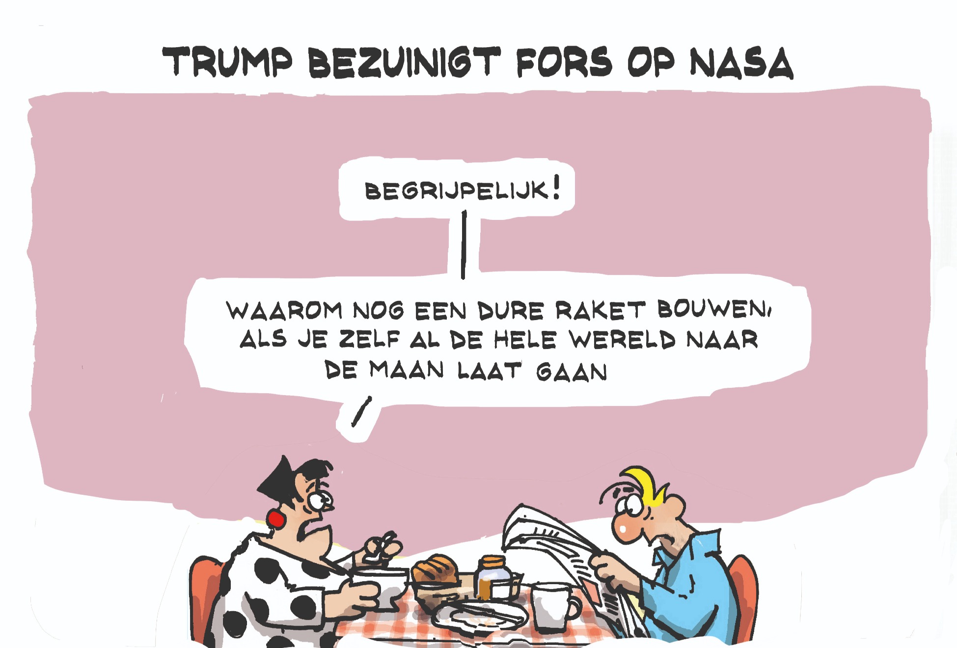 Cartoon woensdag 22 april