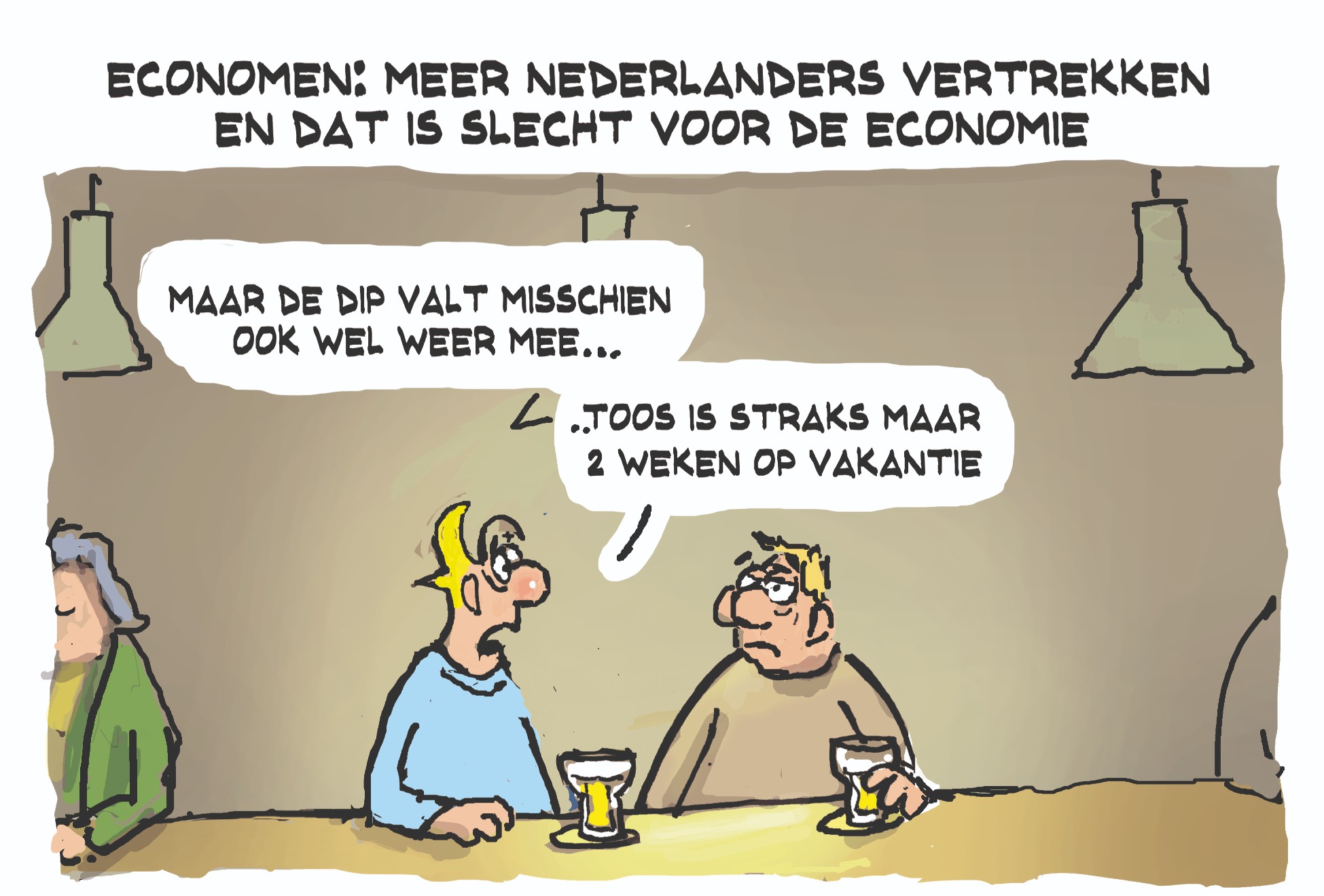 Cartoon donderdag 21 mei