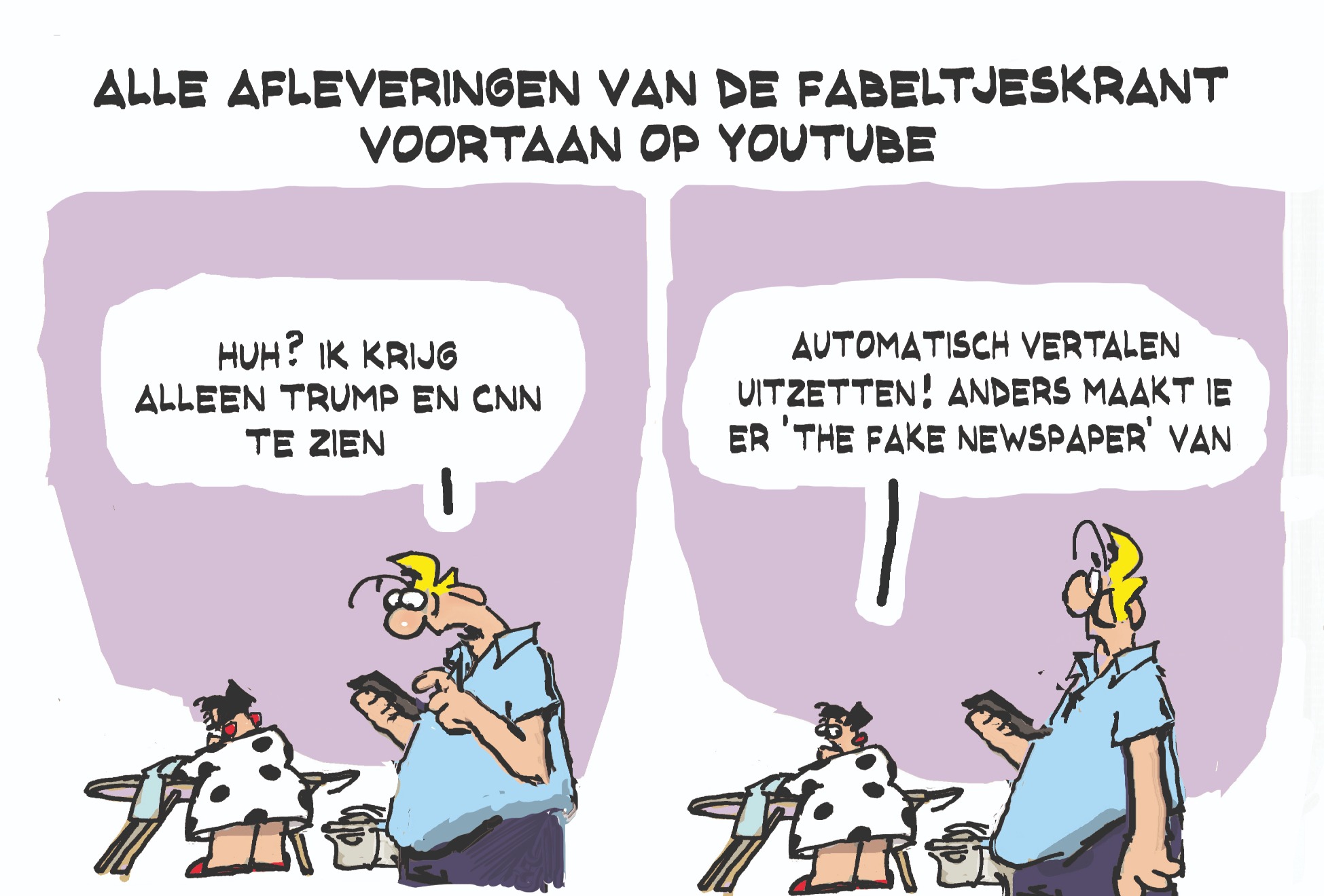 Cartoon vrijdag 21 augustus