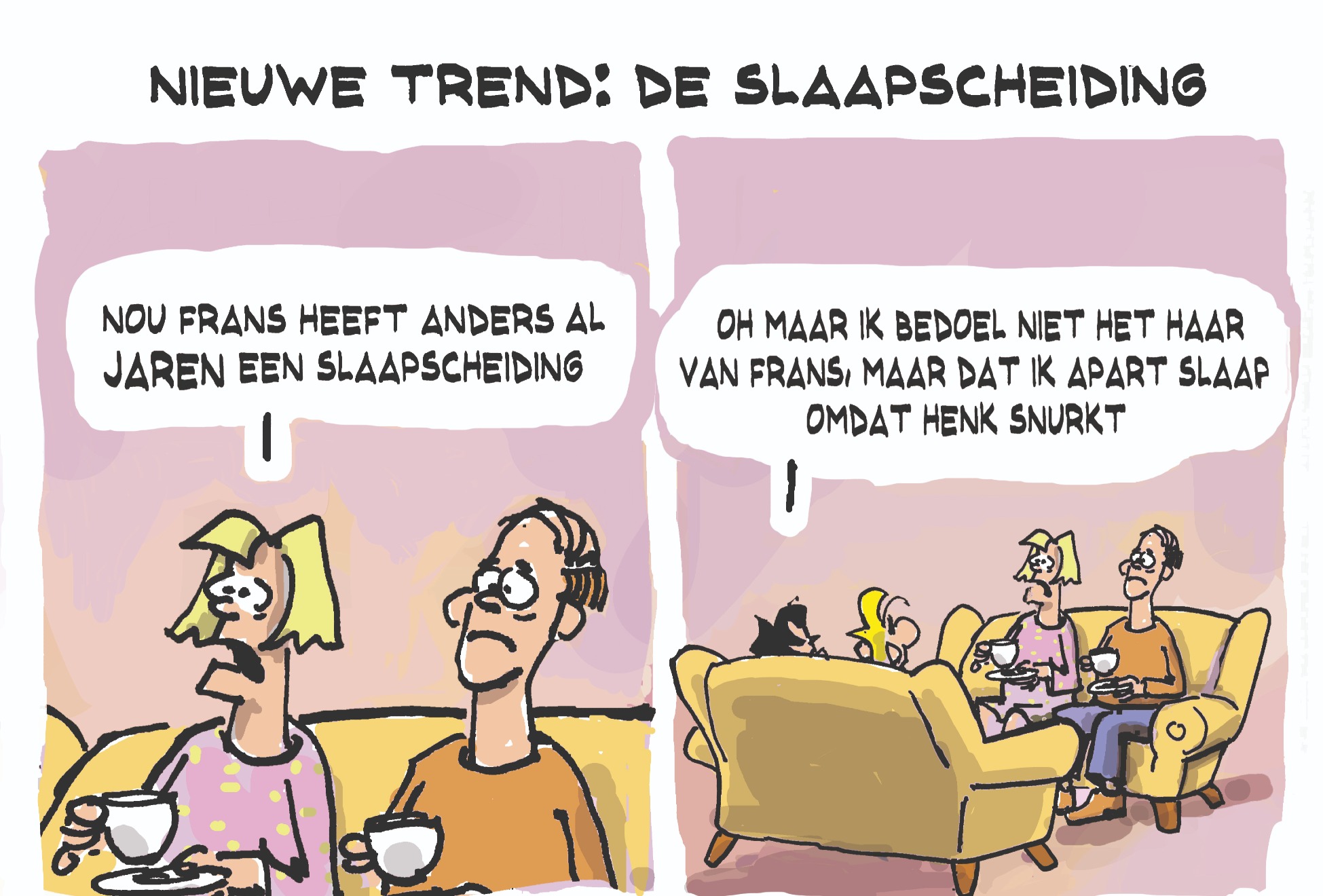 Cartoon woensdag 6 mei