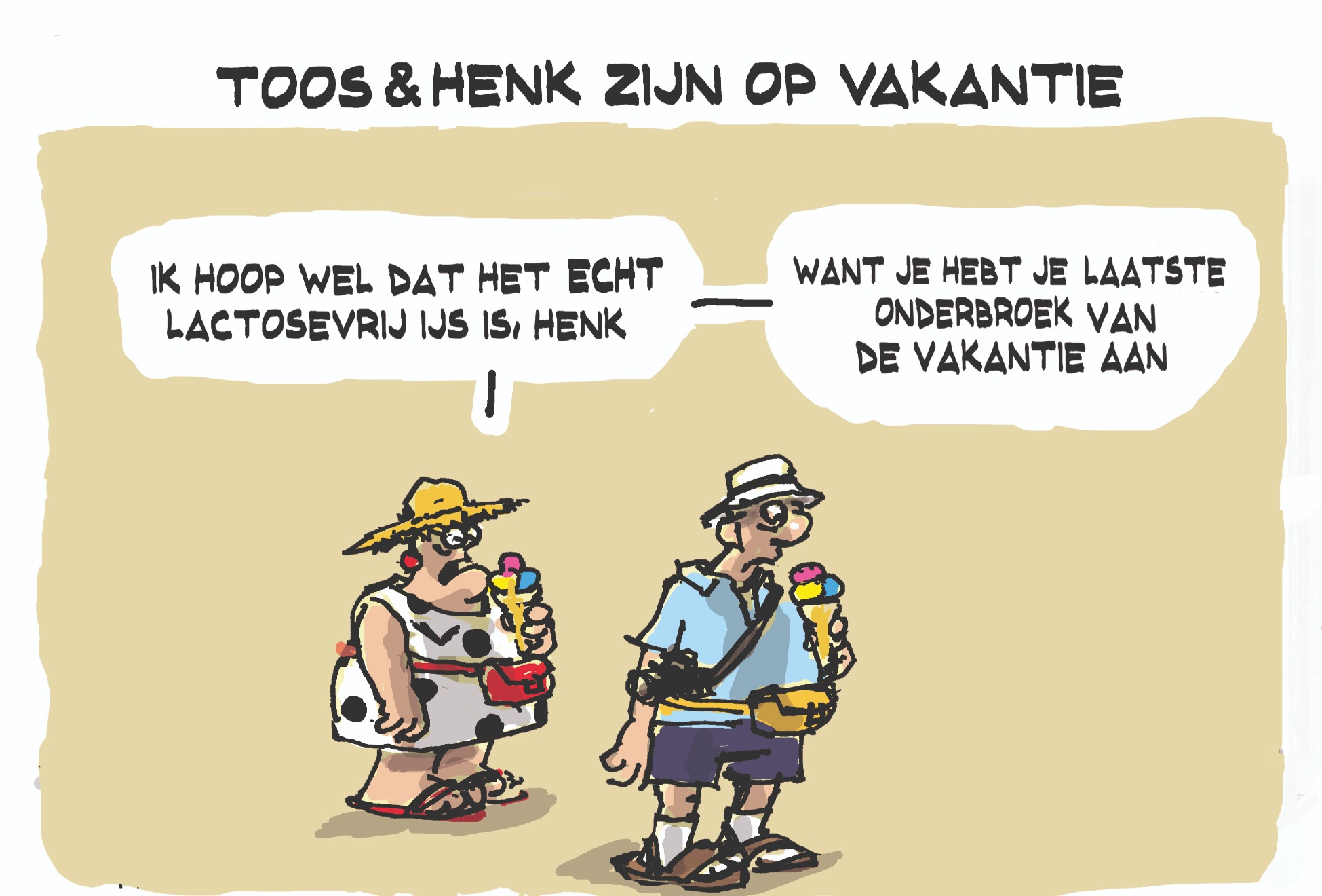 Cartoon maandag 20 april