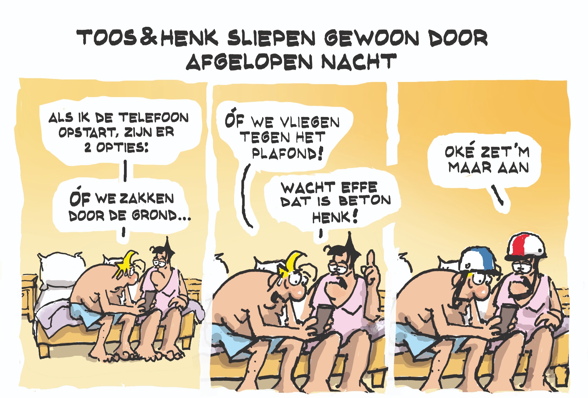 Cartoon dinsdag 30 juni