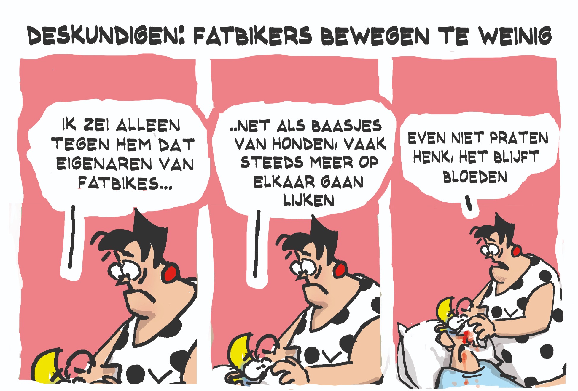 Cartoon vrijdag 3 juli