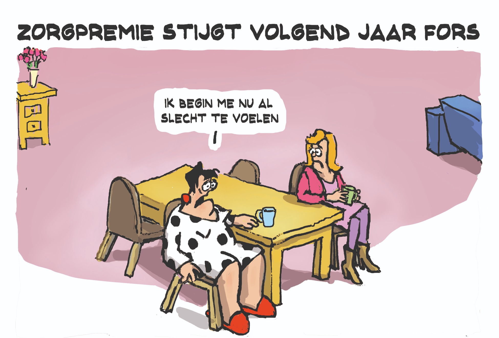 Cartoon zaterdag 24 oktober