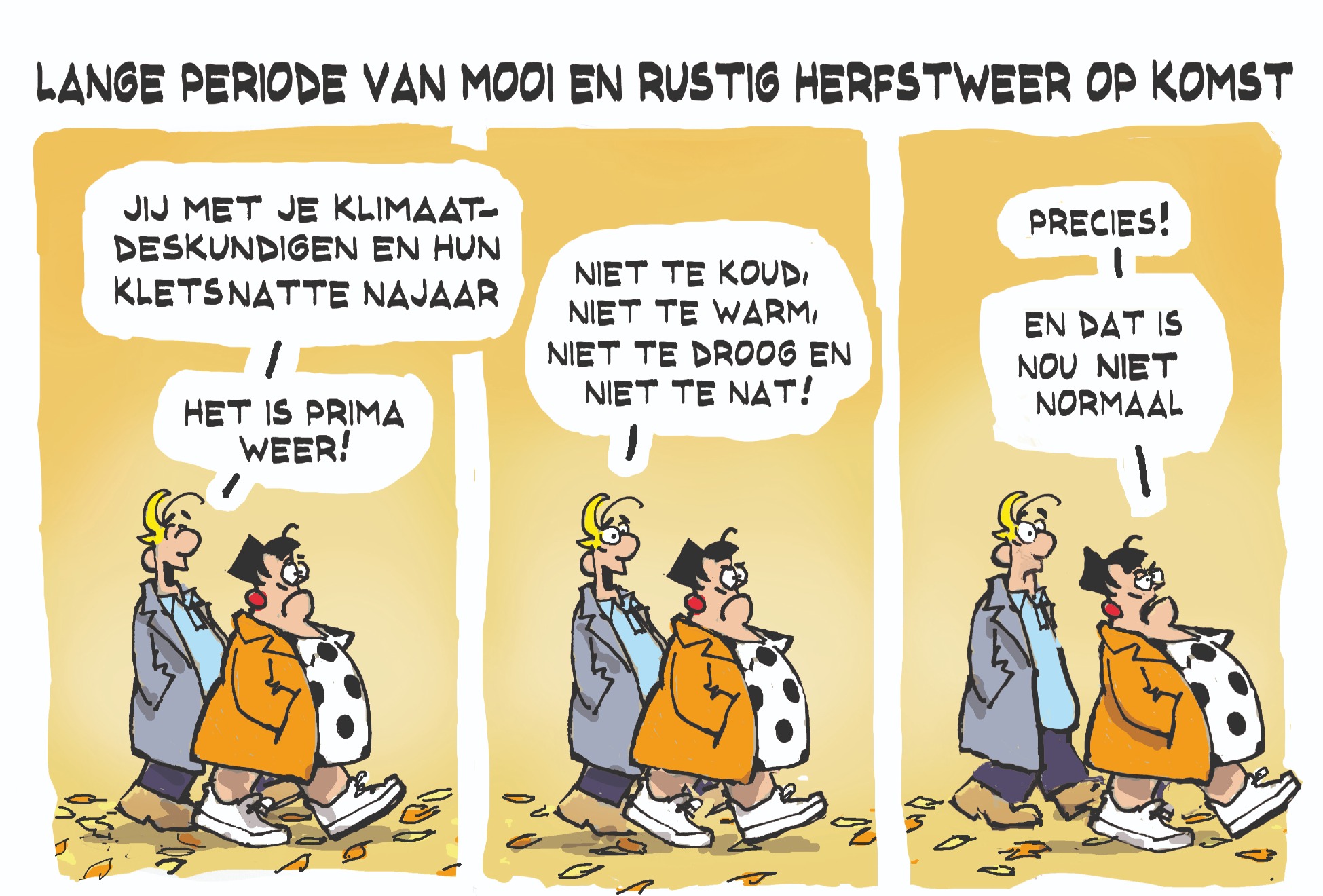 Cartoon vrijdag 30 oktober