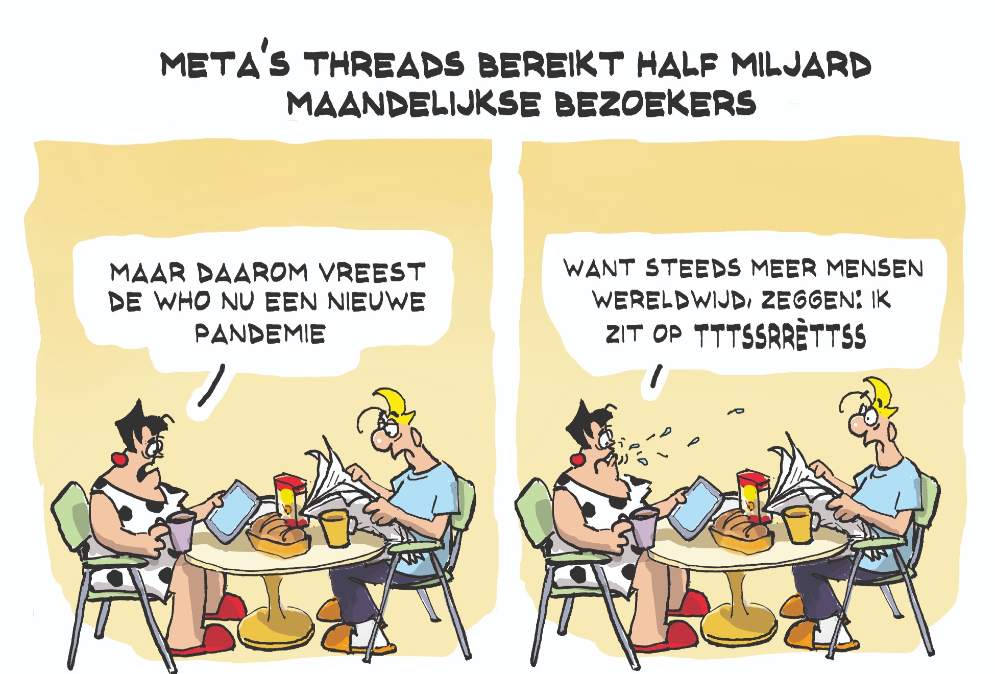 Cartoon donderdag 18 juni