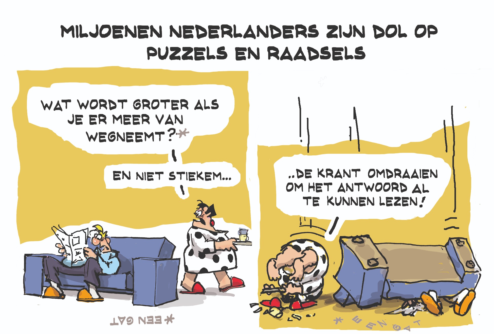 Cartoon dinsdag 12 mei