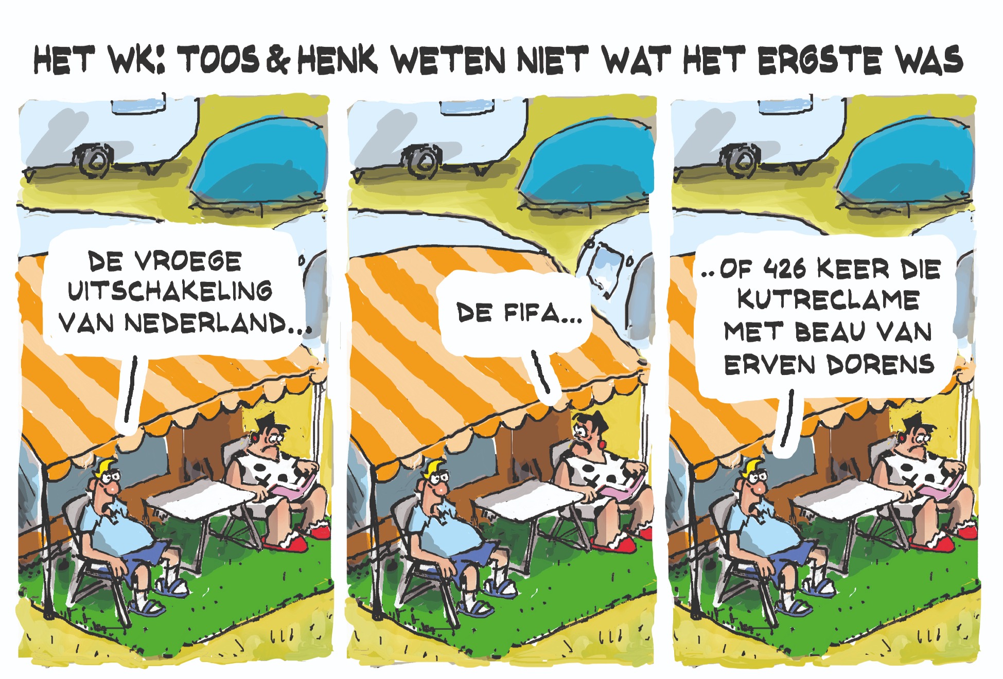 Cartoon maandag 20 juli