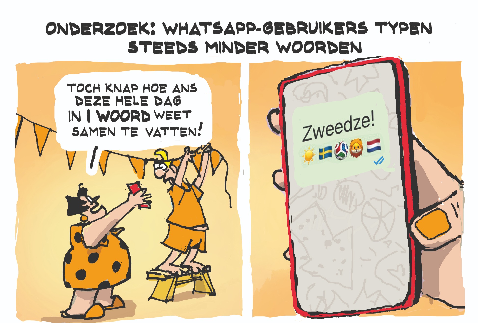 Cartoon zaterdag 20 juni