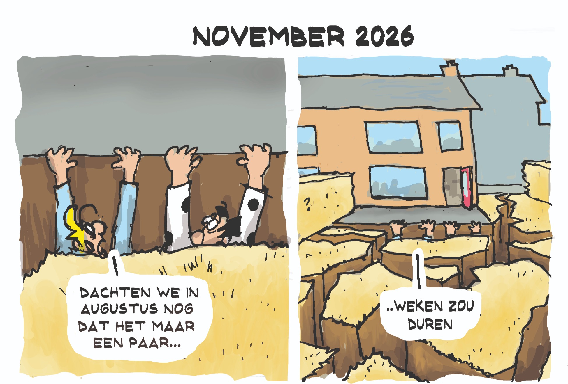 Cartoon dinsdag 11 augustus