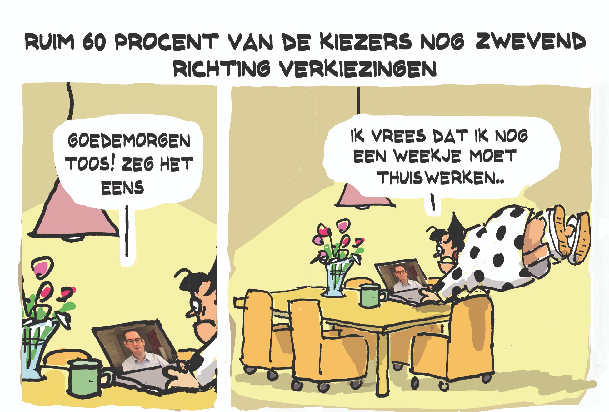 Cartoon maandag 13 oktober