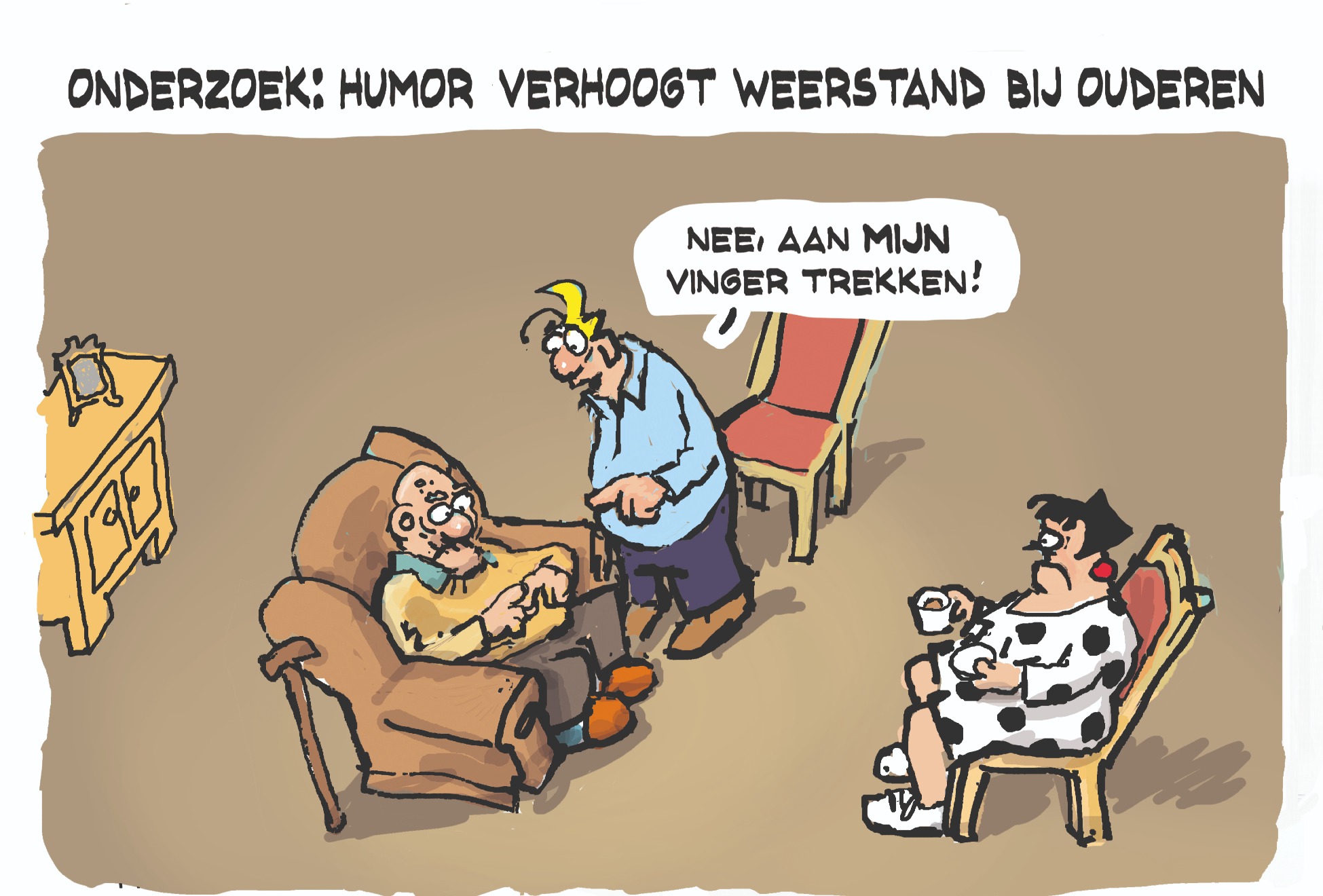 Cartoon zaterdag 22 november