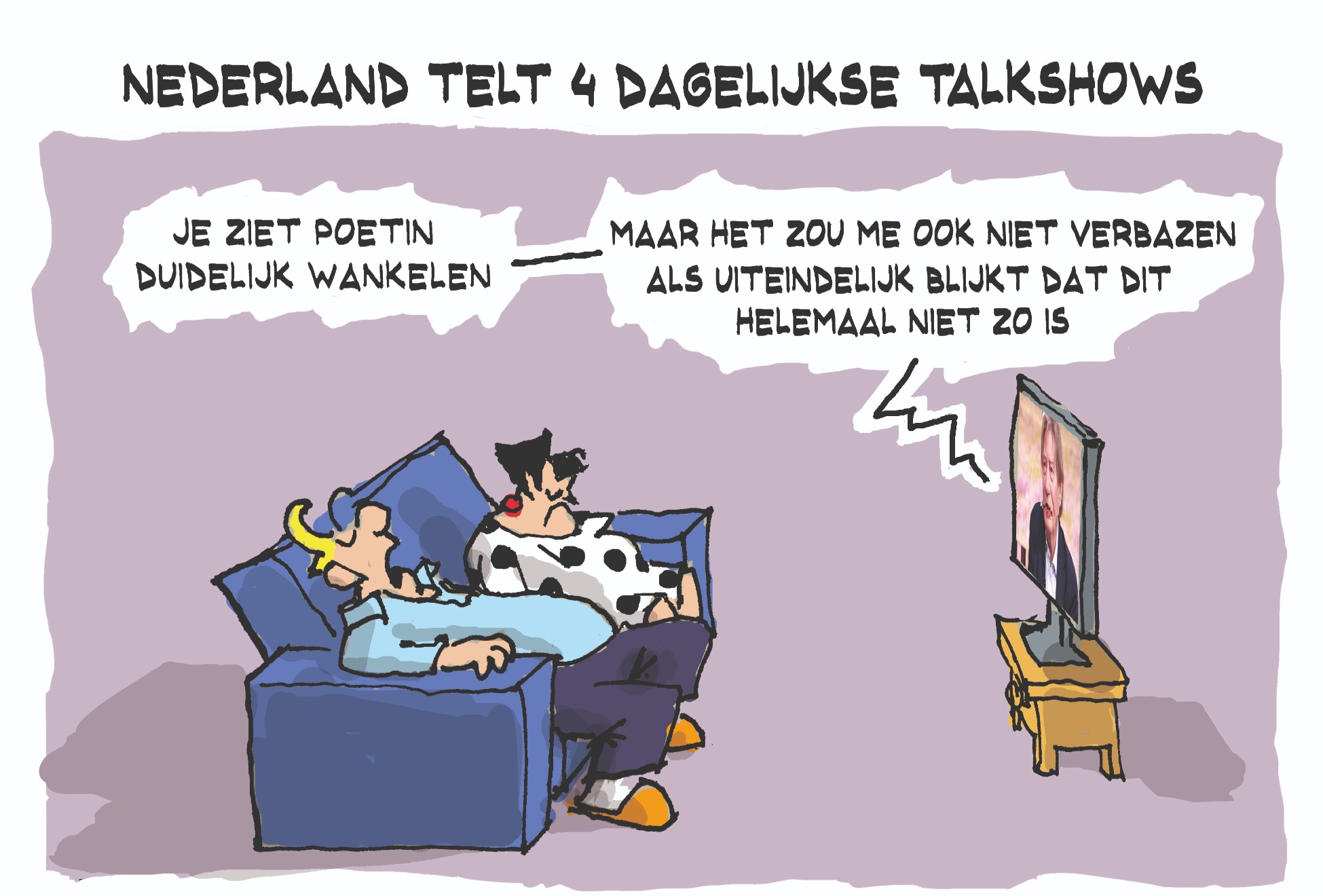 Cartoon dinsdag 8 september