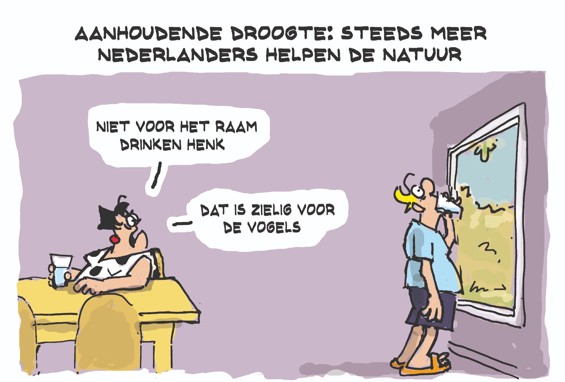Cartoon woensdag 5 augustus
