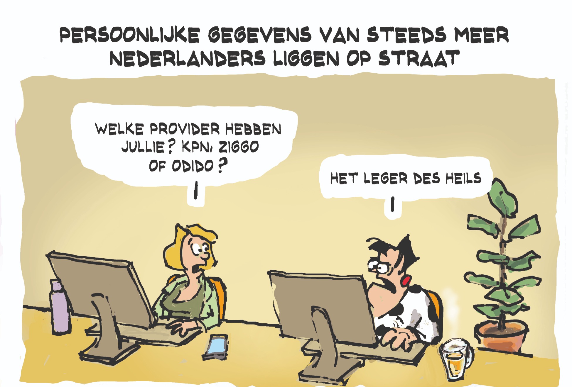 Cartoon donderdag 22 oktober
