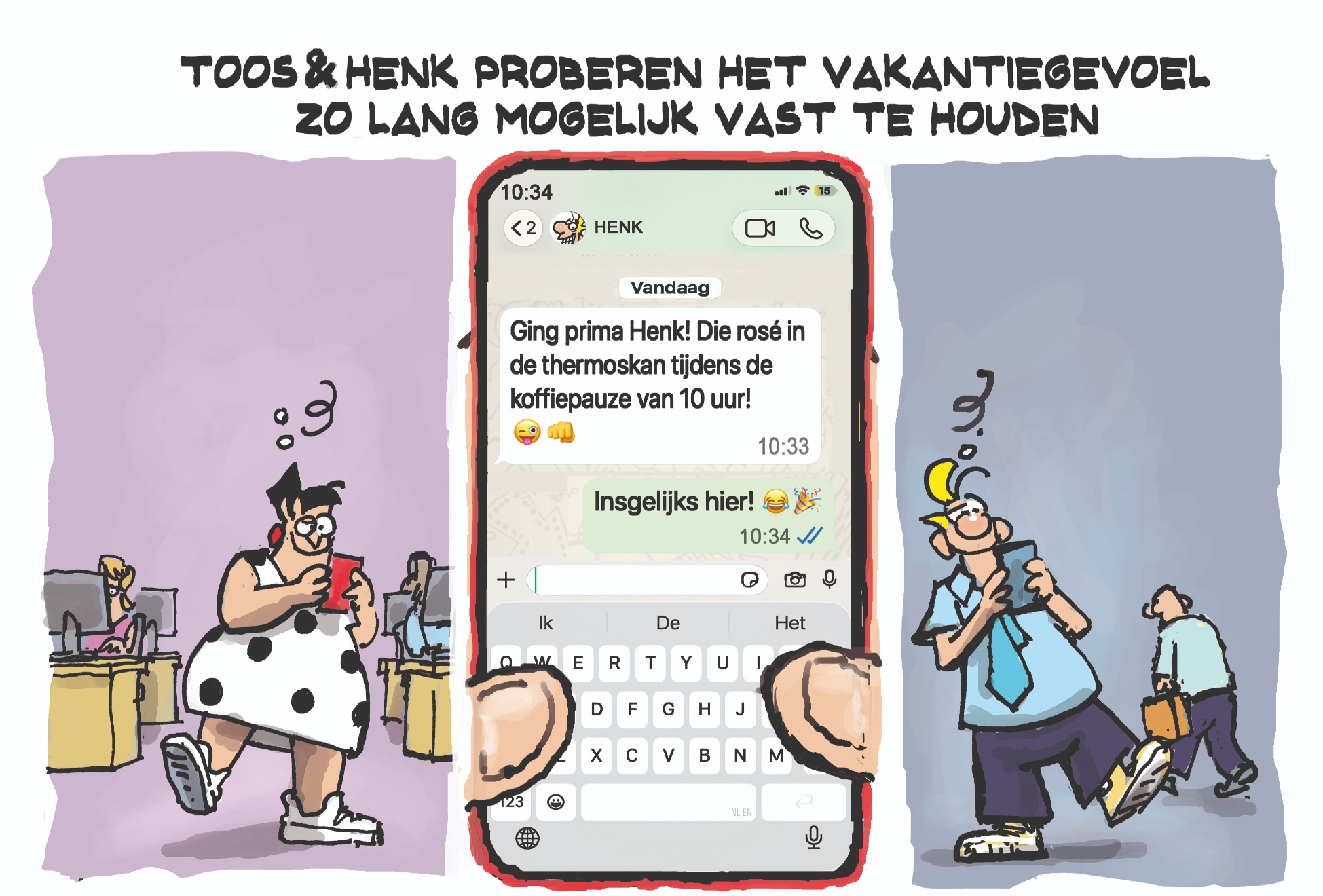 Cartoon maandag 27 juli