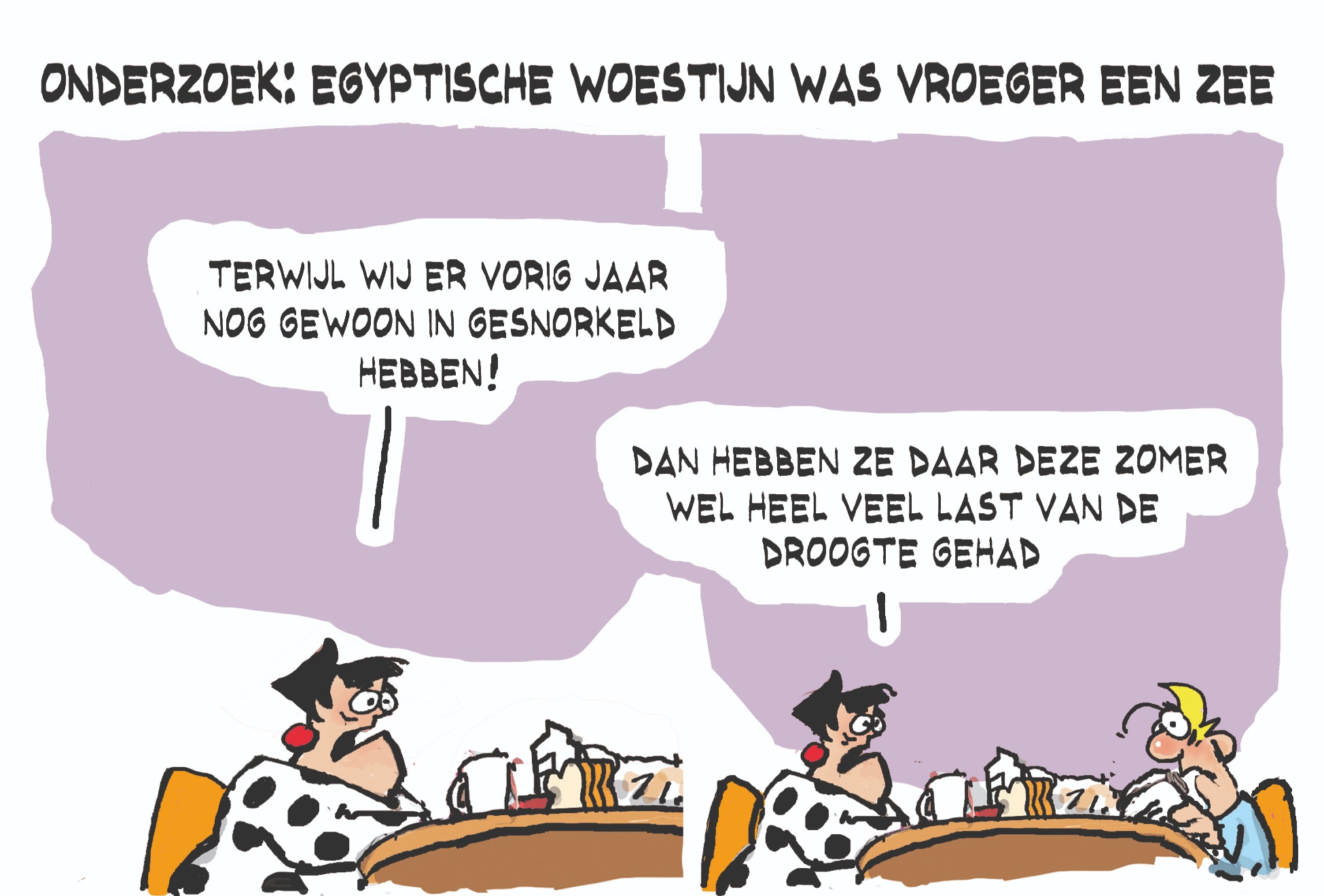 Cartoon dinsdag 25 augustus