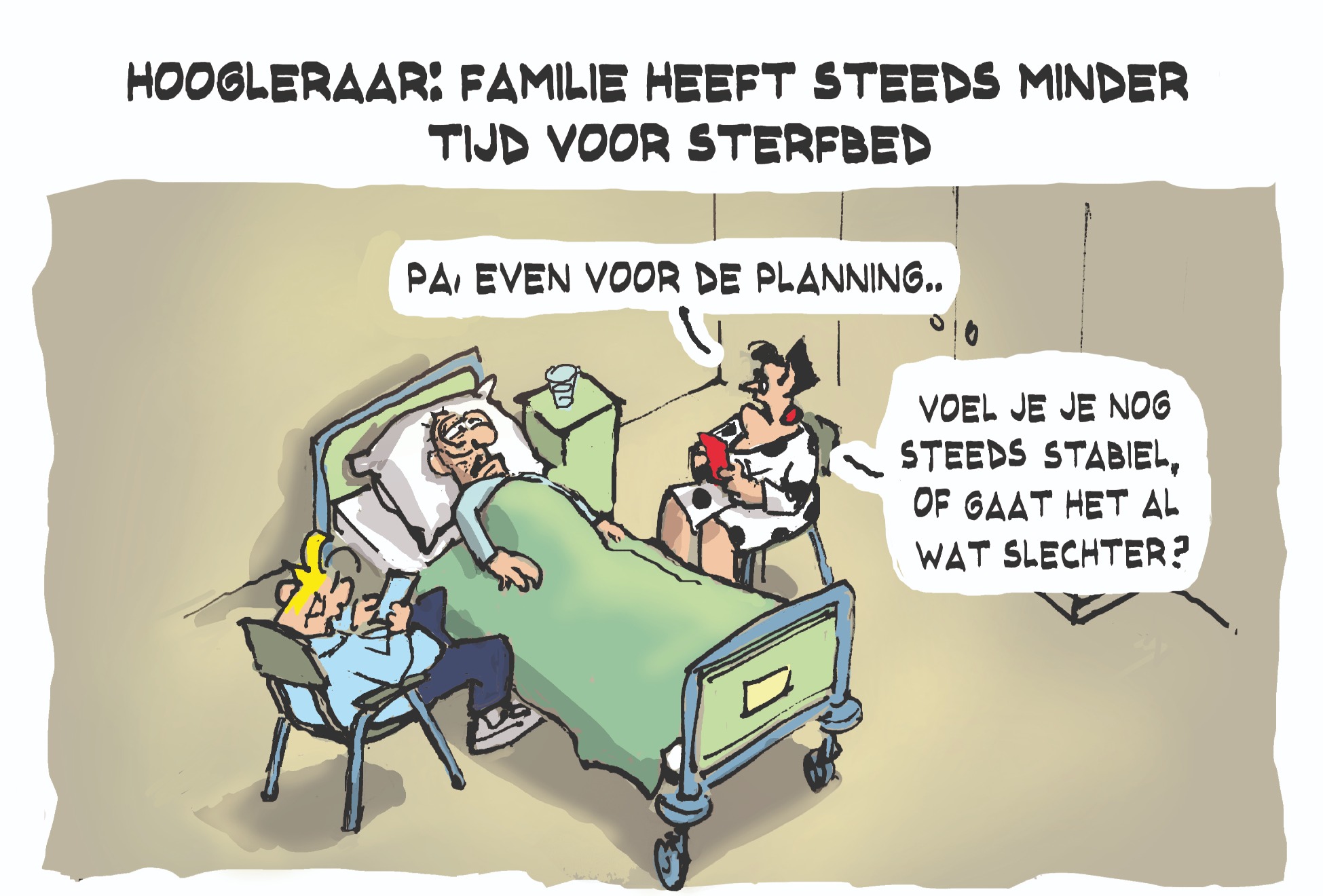Cartoon zaterdag 17 oktober