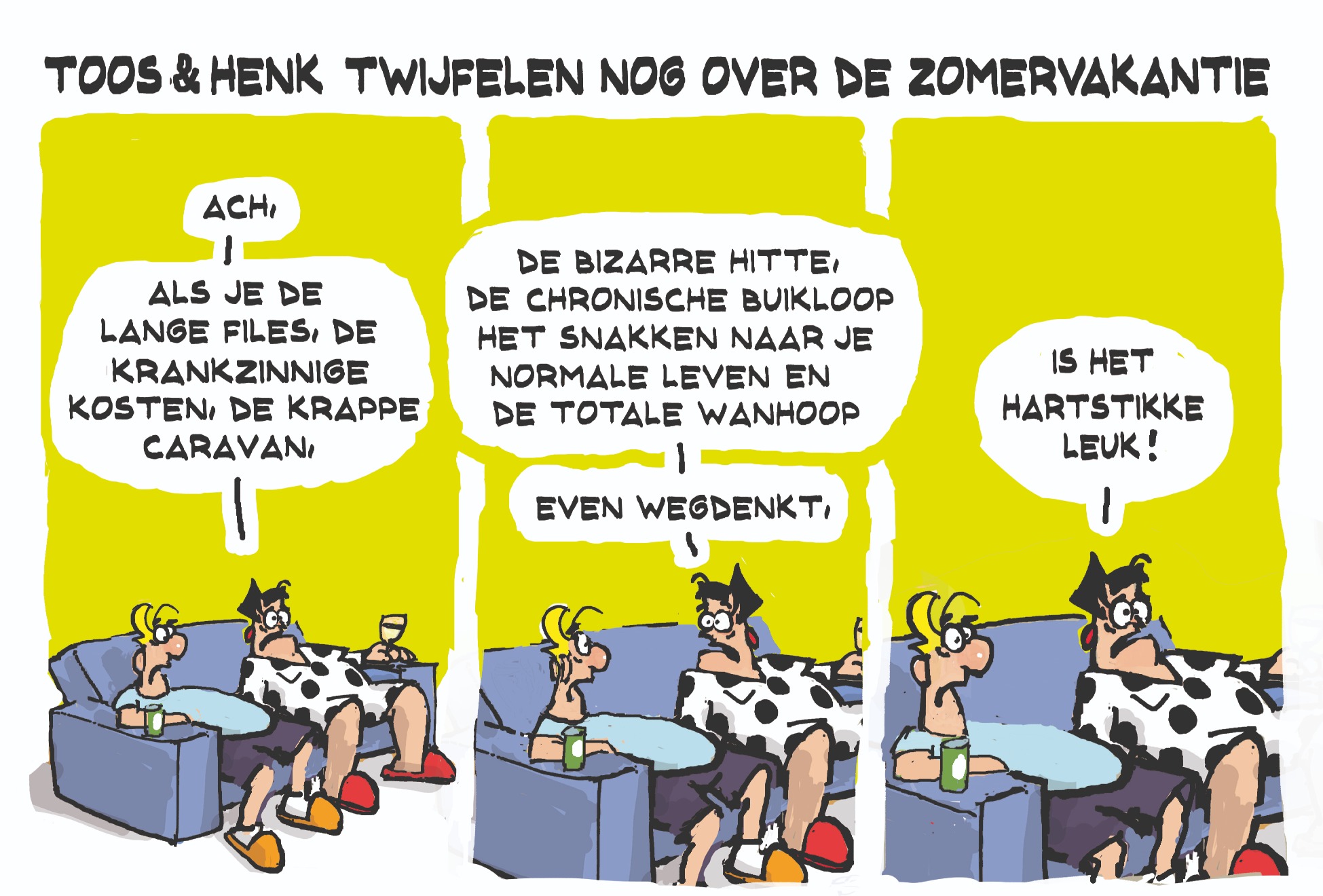 Cartoon maandag 6 juli