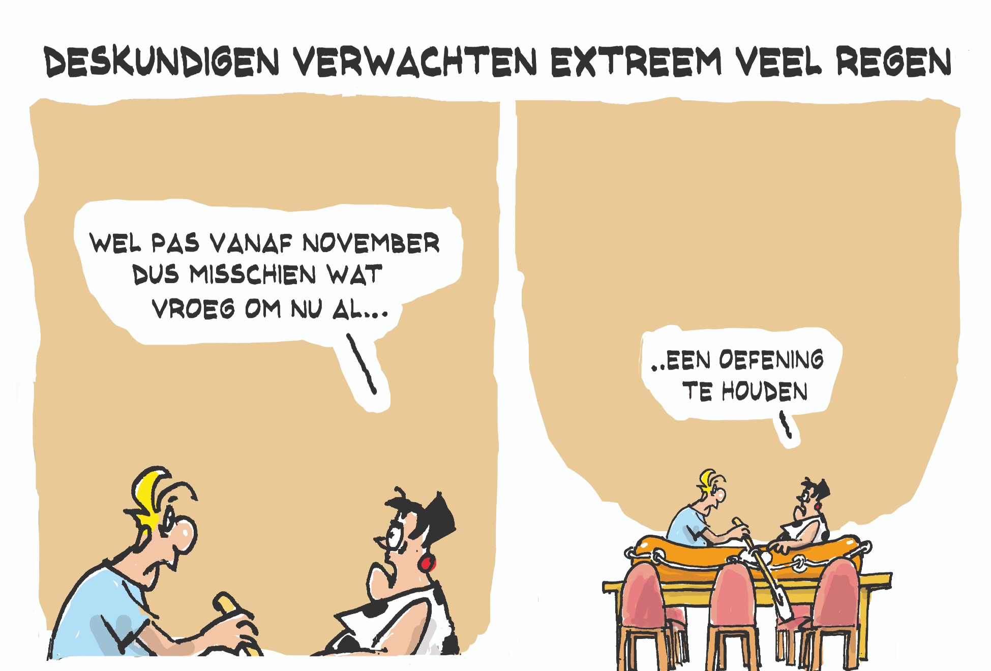 Cartoon vrijdag 14 augustus