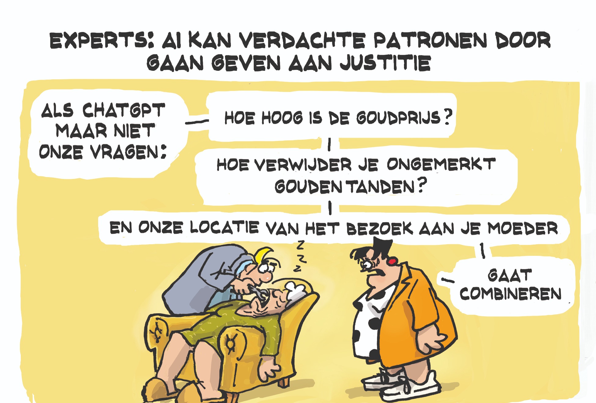 Cartoon donderdag 9 oktober