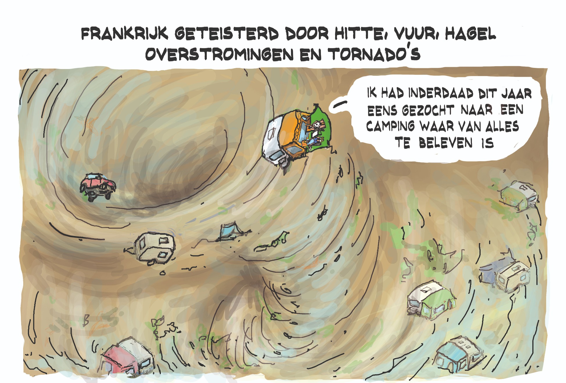 Cartoon vrijdag 17 juli