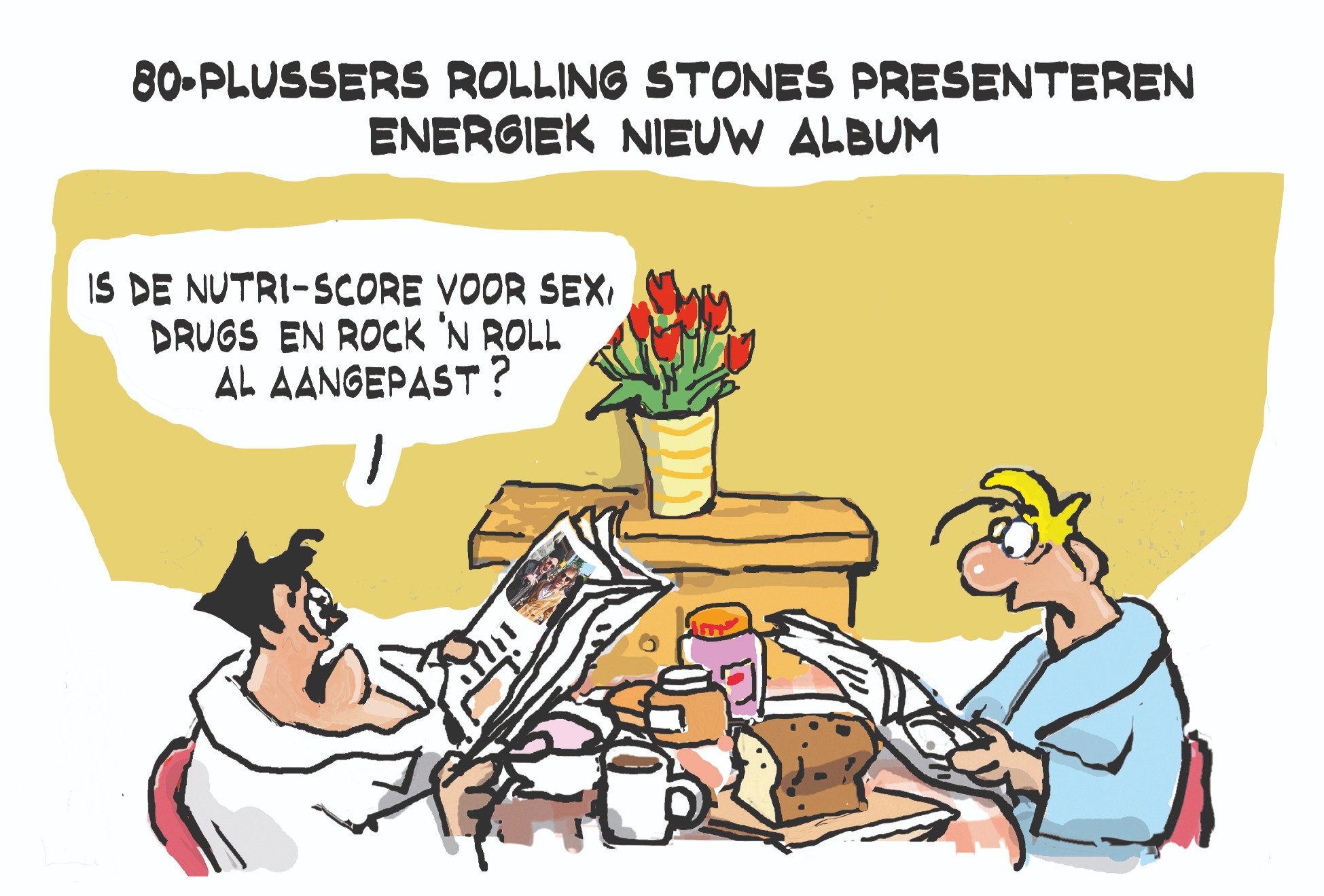 Cartoon donderdag 7 mei