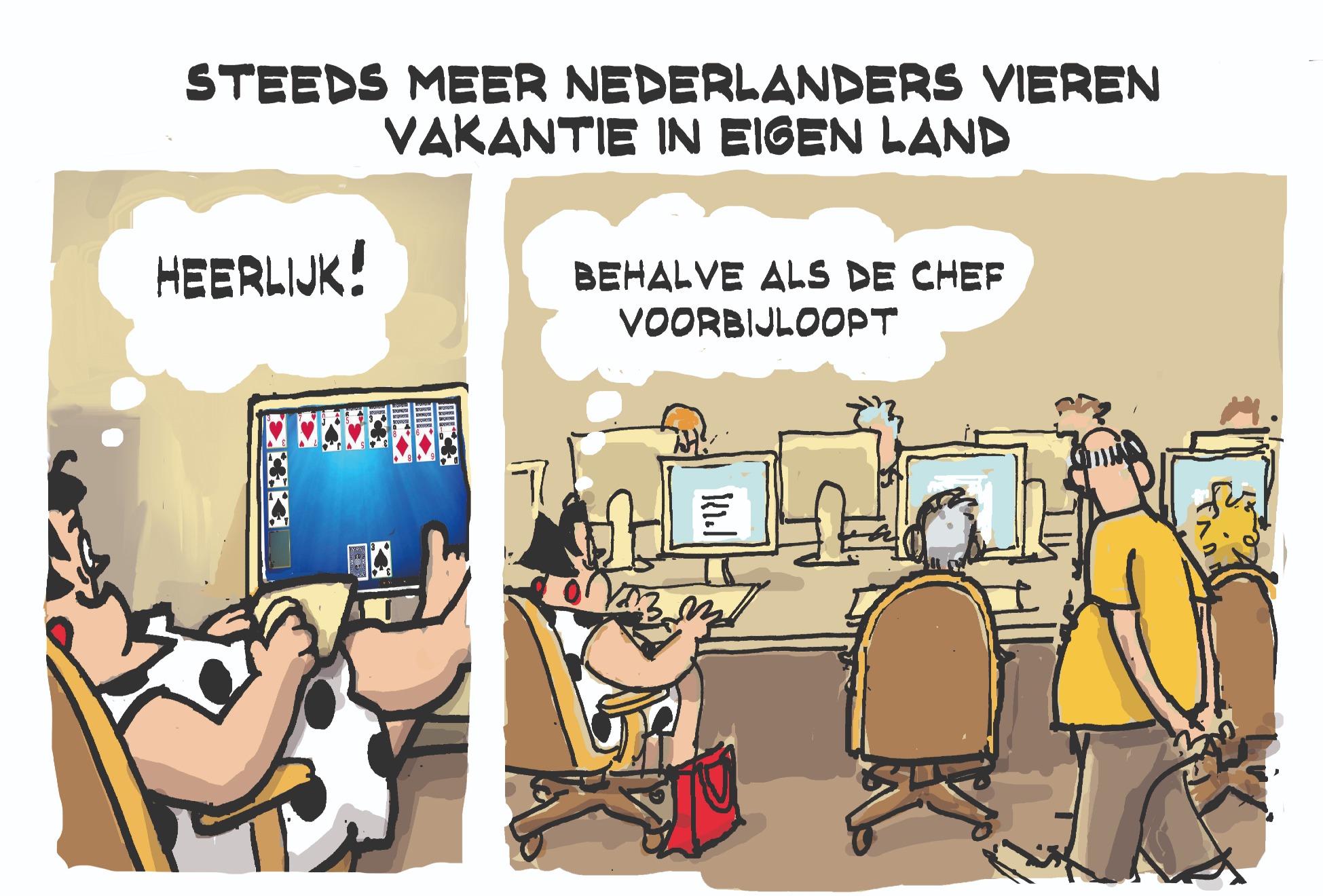 Cartoon dinsdag 7 juli