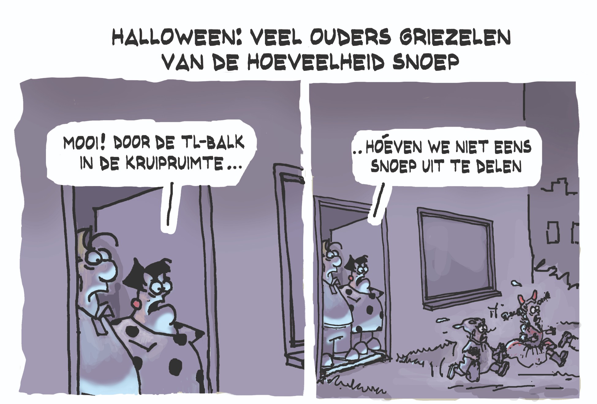Cartoon zaterdag 31 oktober