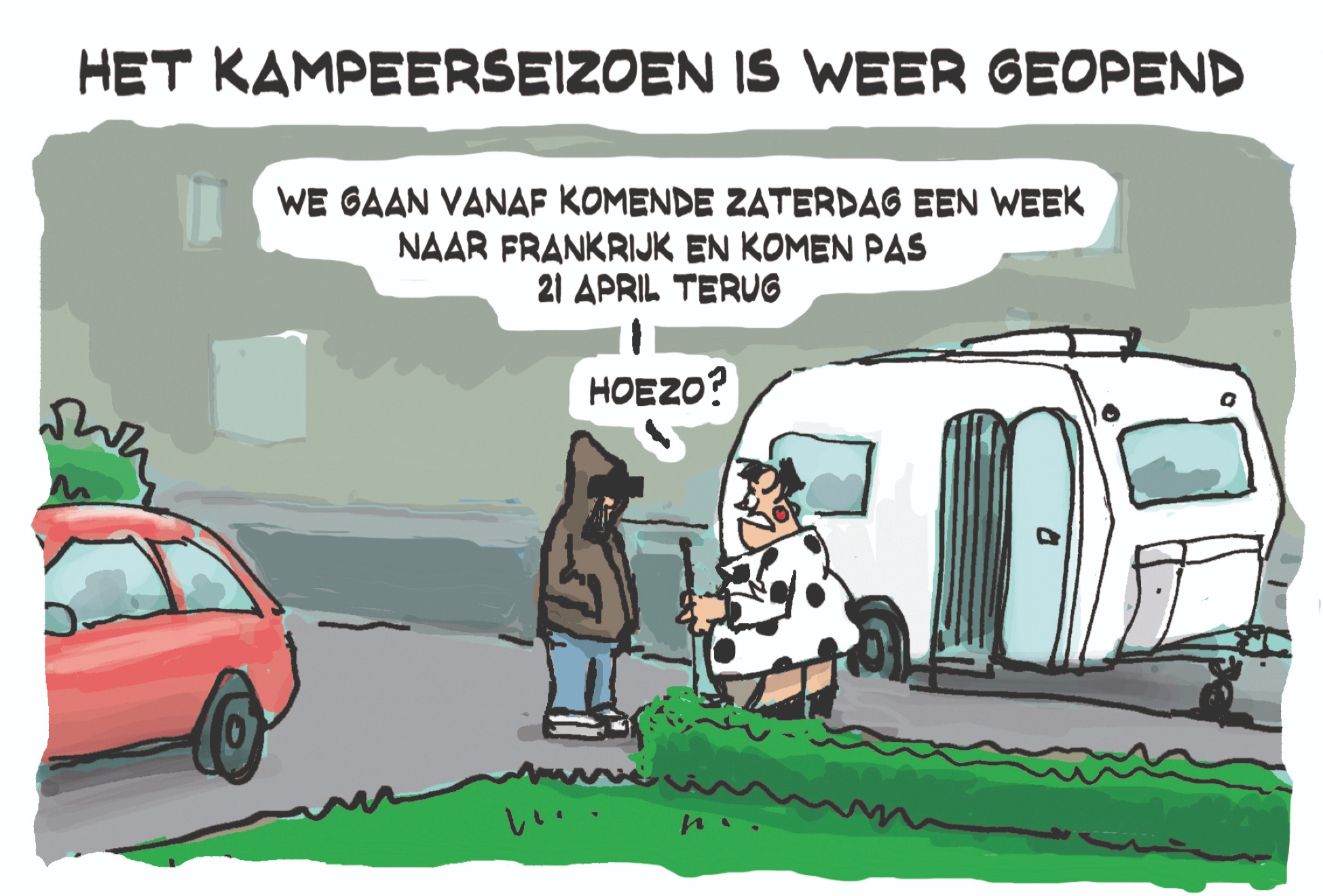 Cartoon dinsdag 7 april