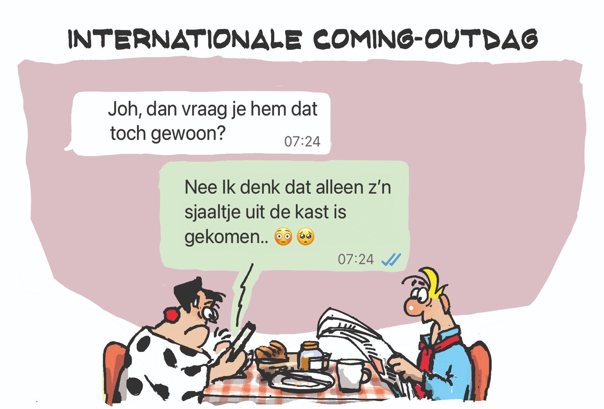 Cartoon zaterdag 11 oktober