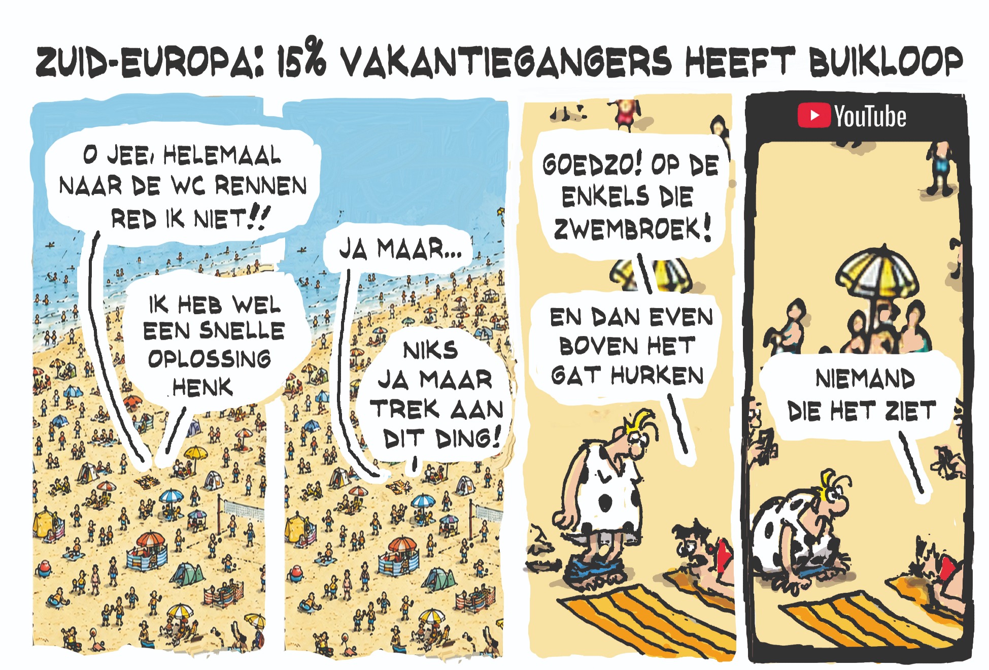 Cartoon zaterdag 11 juli