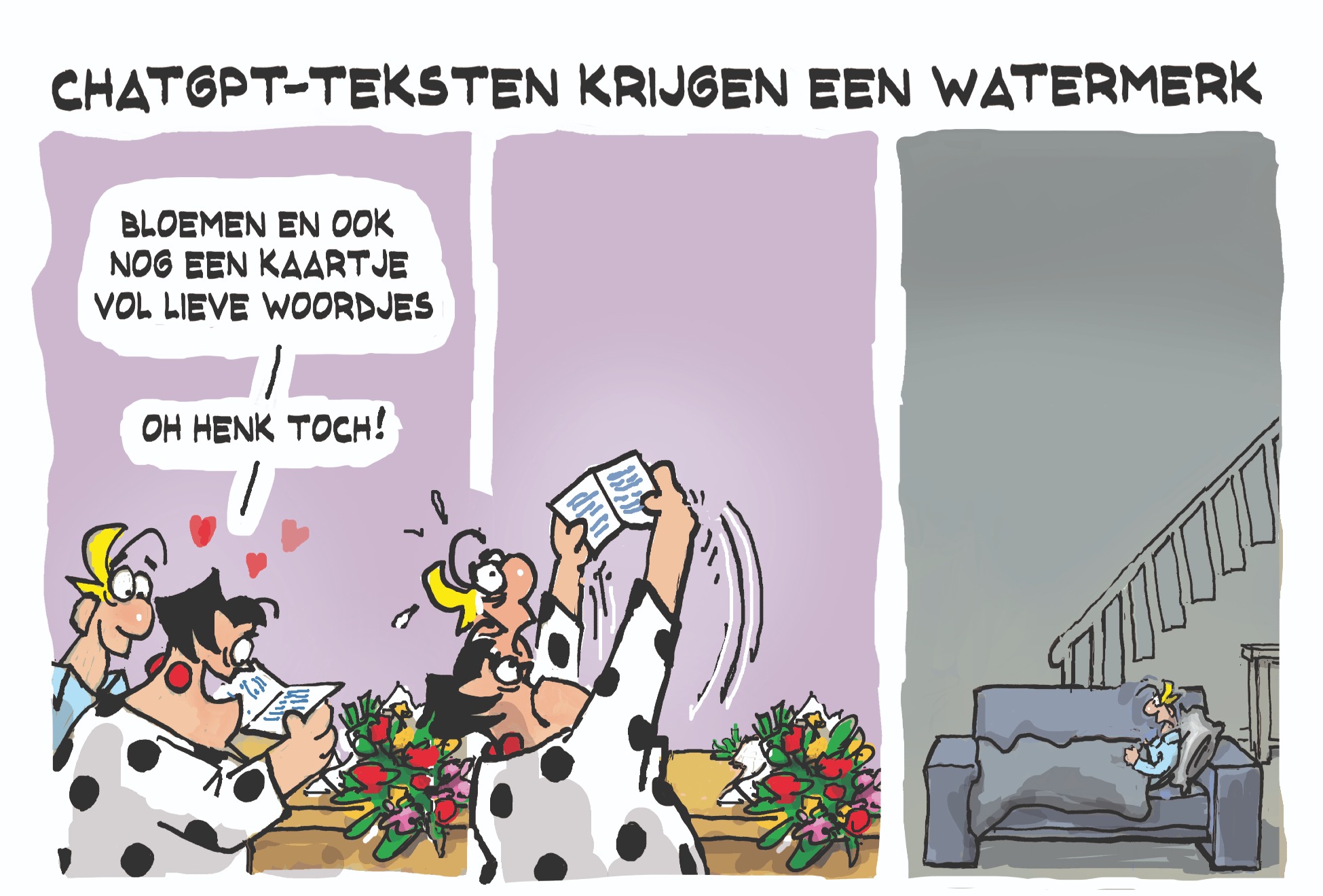 Cartoon vrijdag 9 oktober