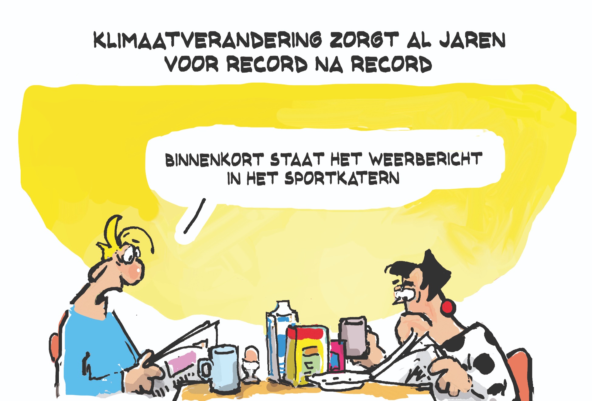 Cartoon donderdag 30 april