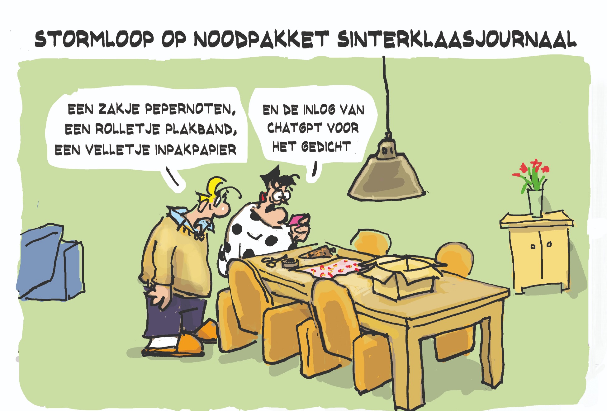 Cartoon vrijdag 14 november