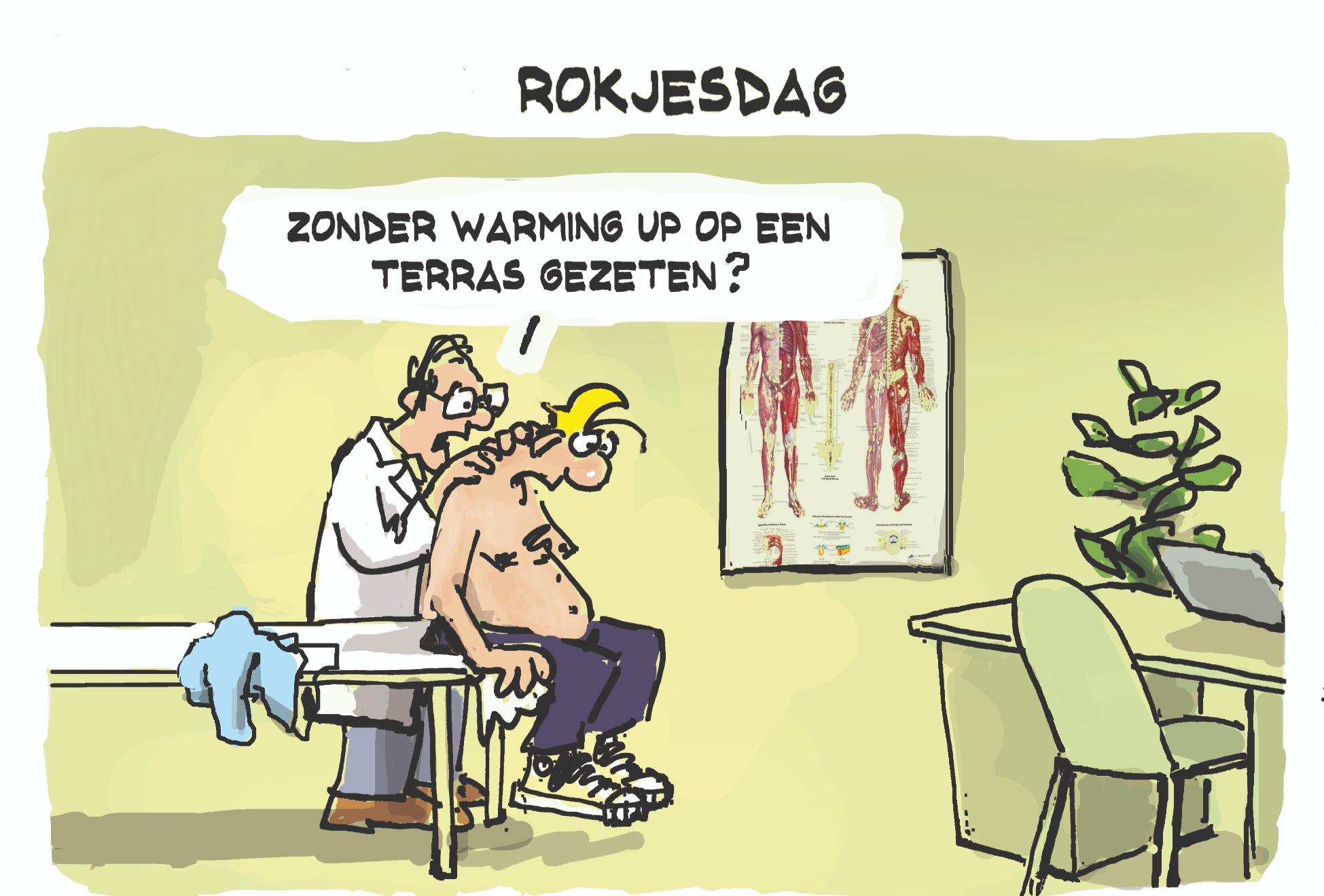 Cartoon donderdag 23 april