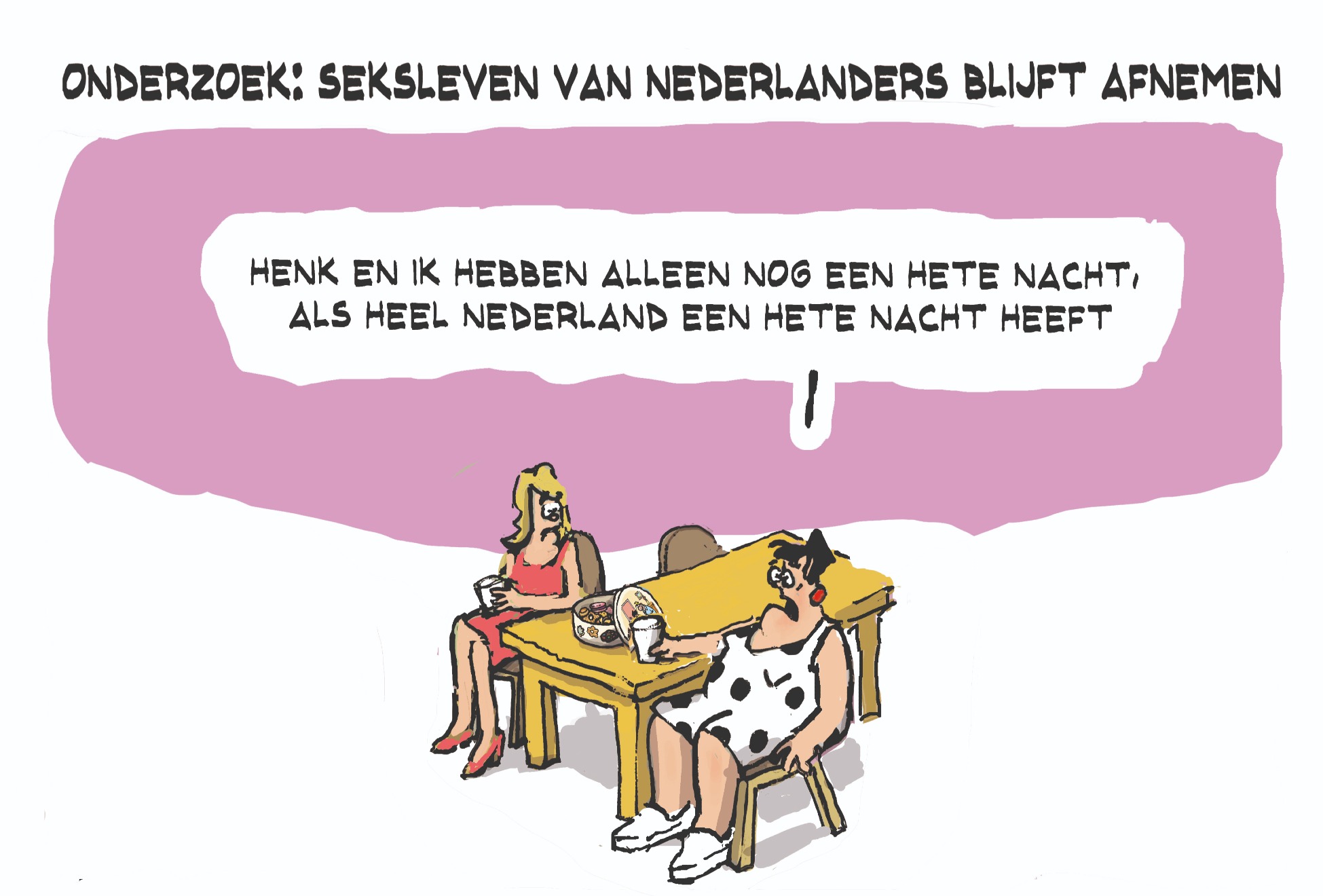 Cartoon dinsdag 4 augustus