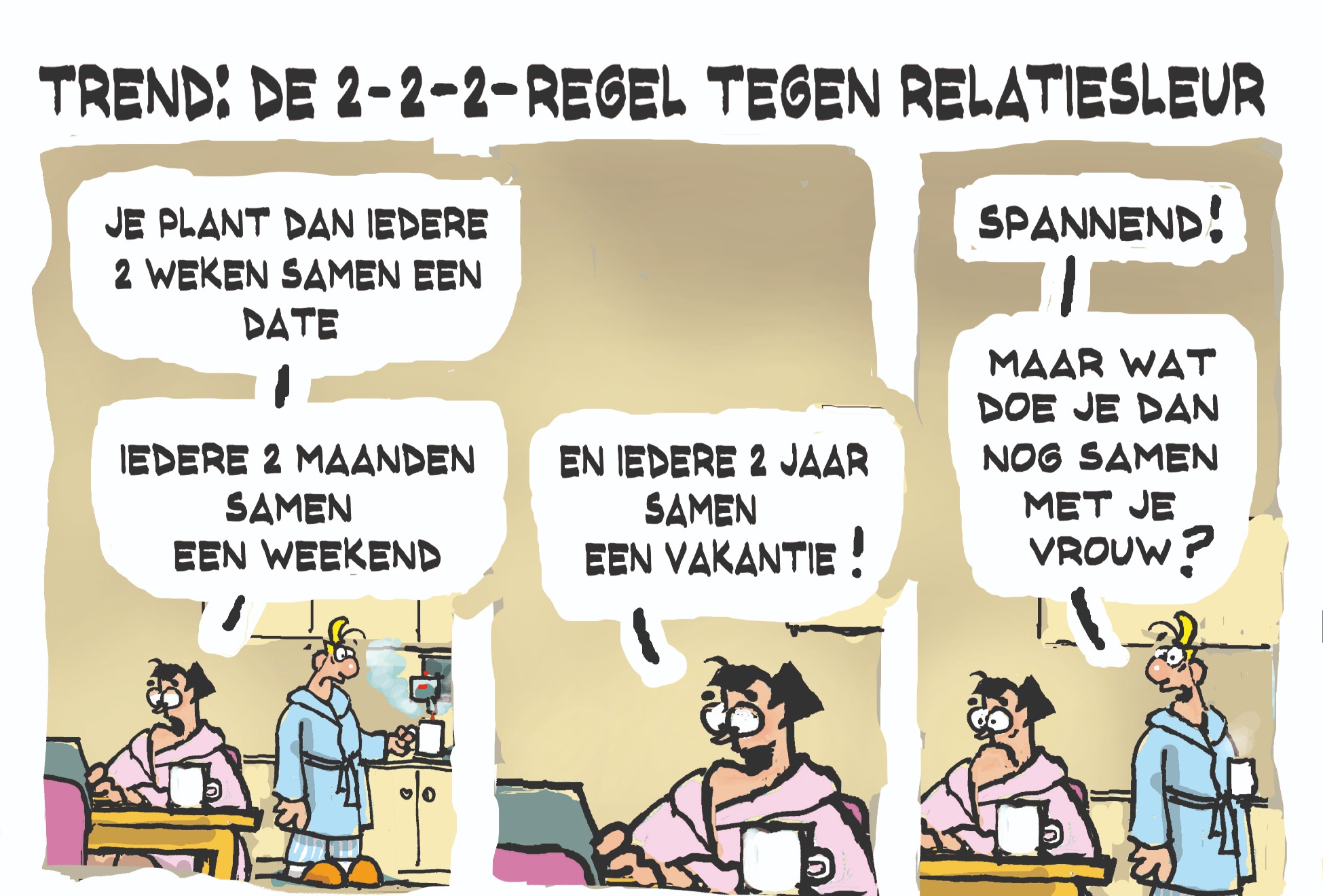 Cartoon zaterdag 19 september