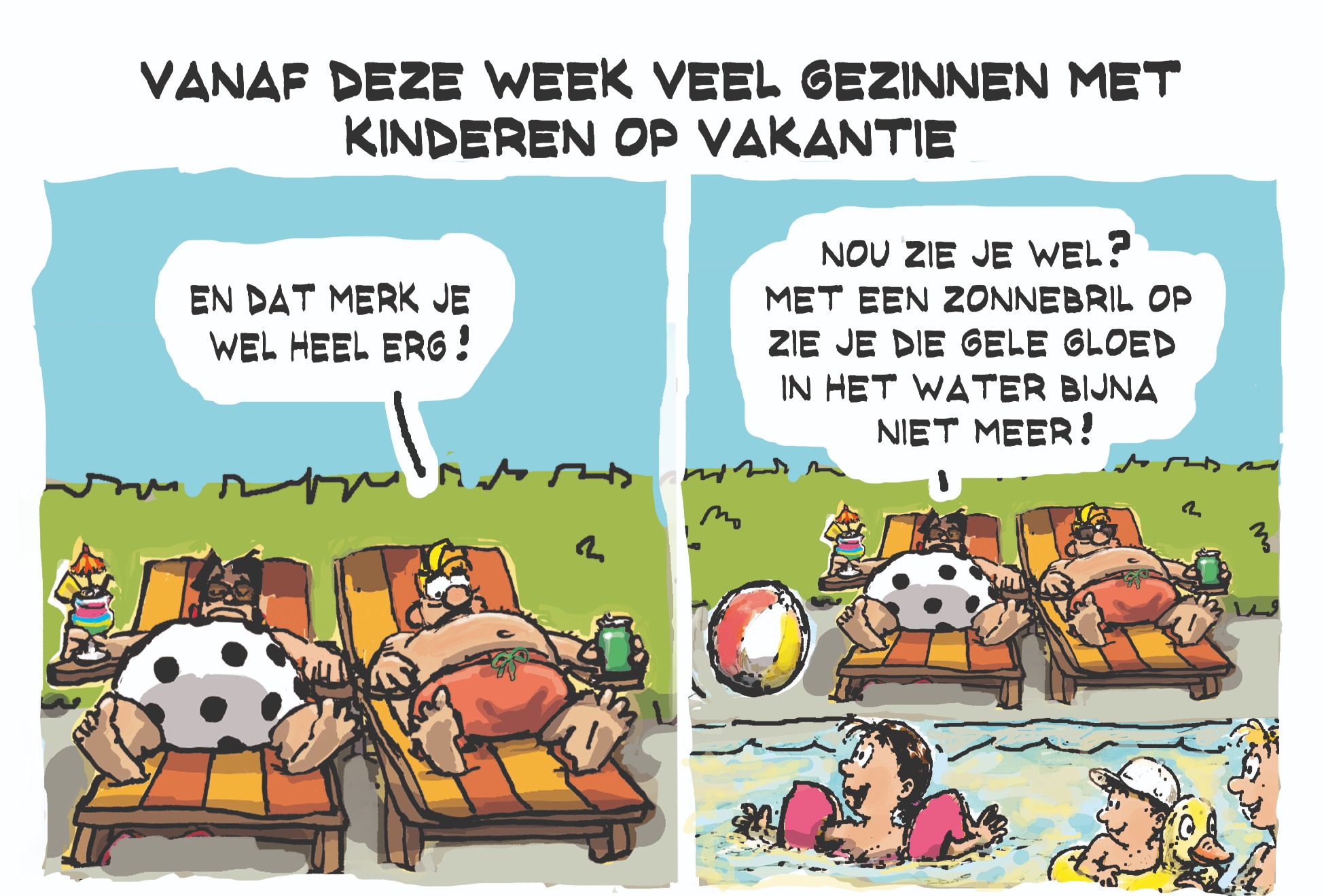 Cartoon dinsdag 21 juli