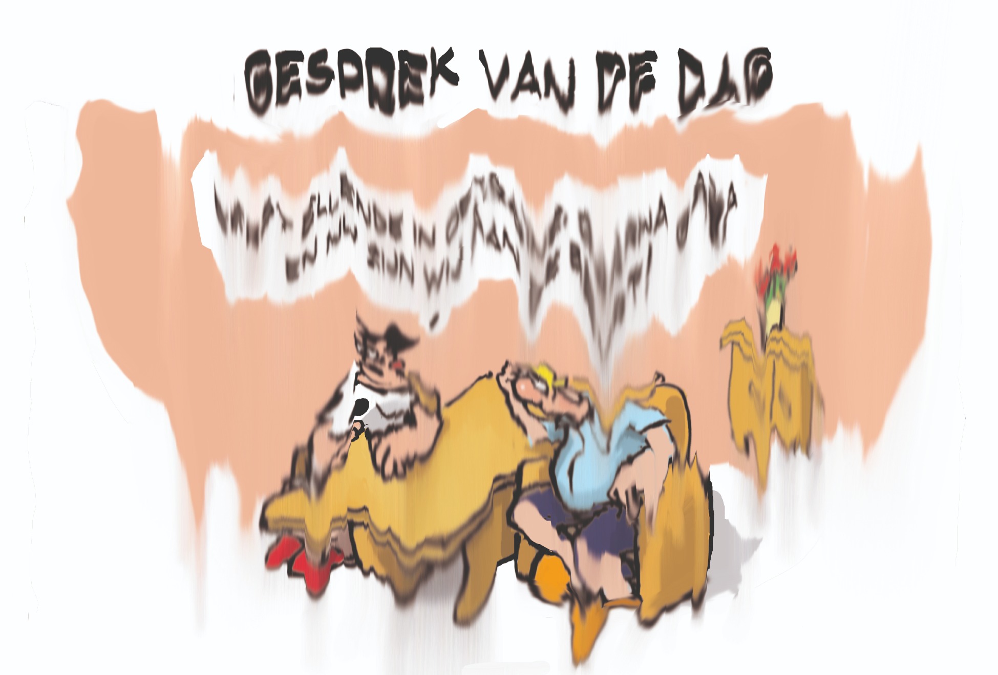 Cartoon zaterdag 27 juni