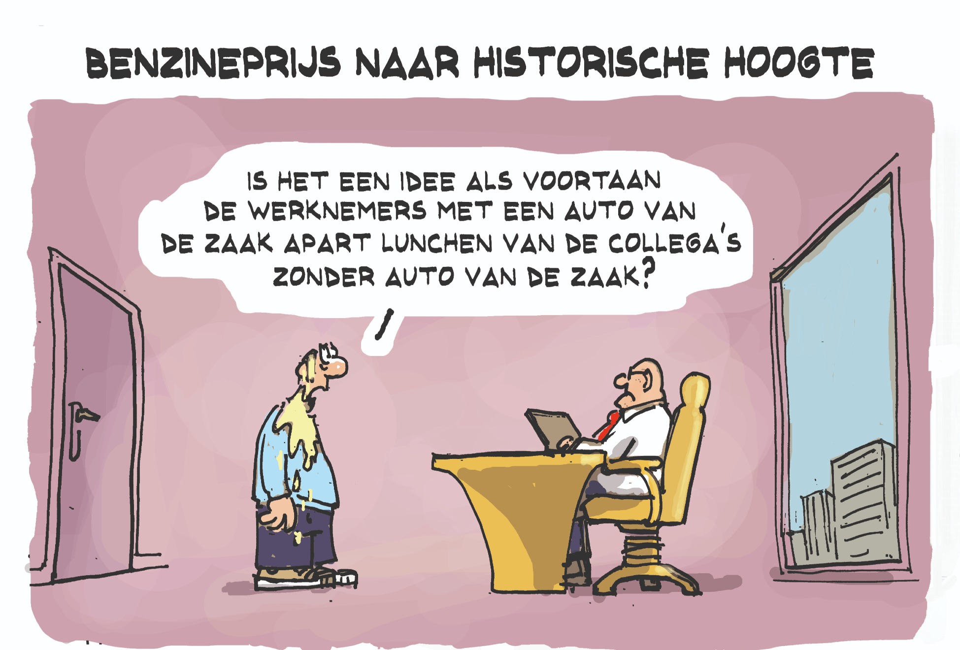 Cartoon vrijdag 1 mei