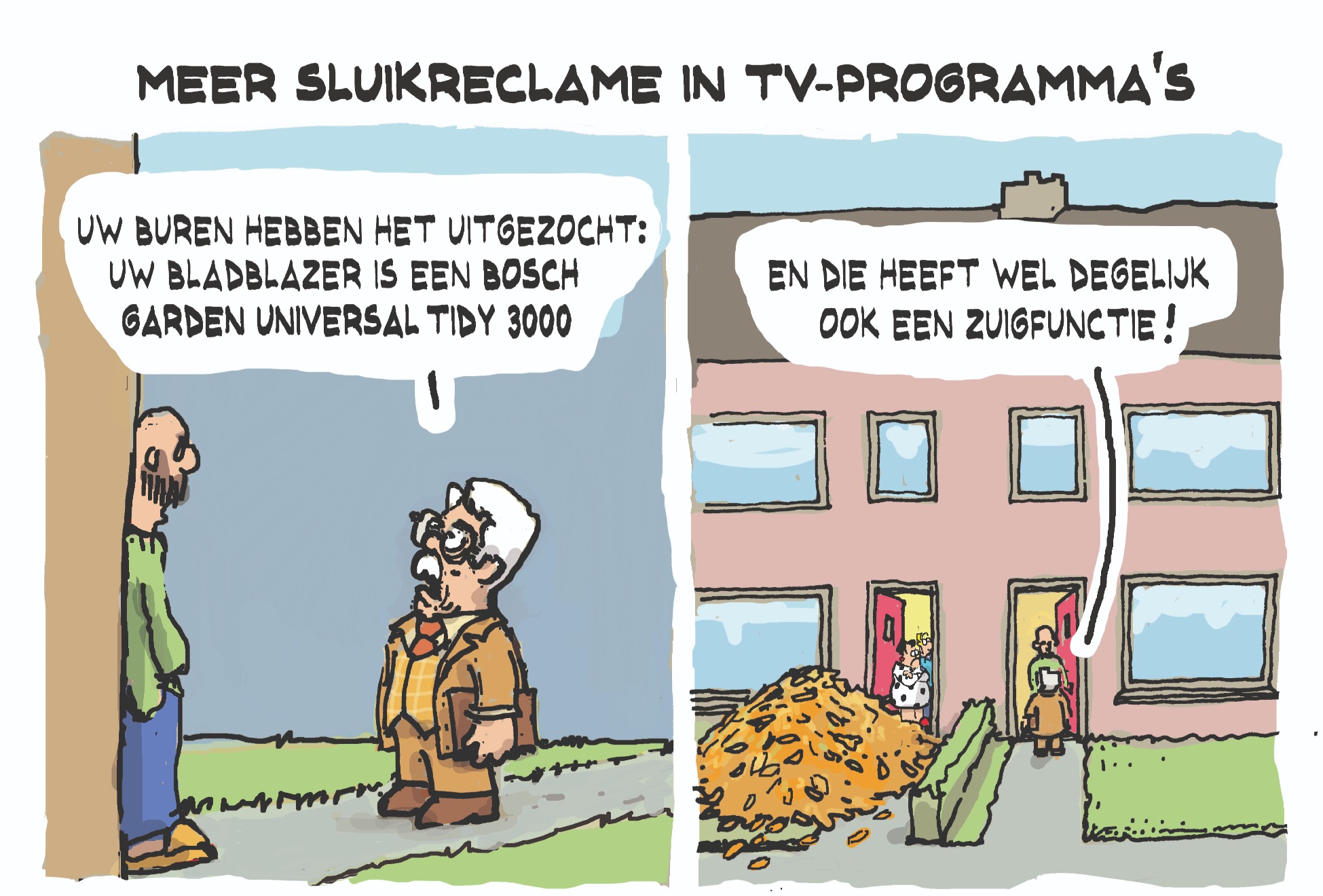 Cartoon zaterdag 10 oktober