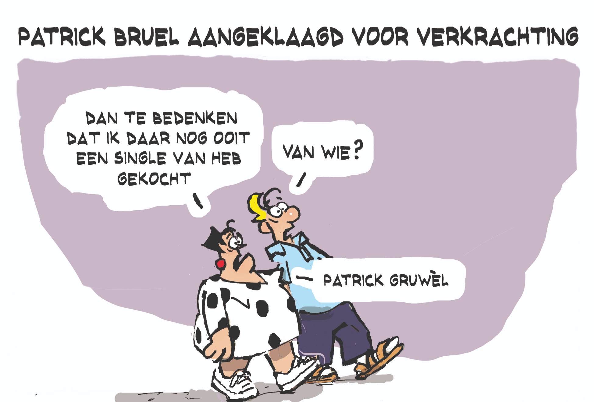Cartoon zaterdag 13 juni