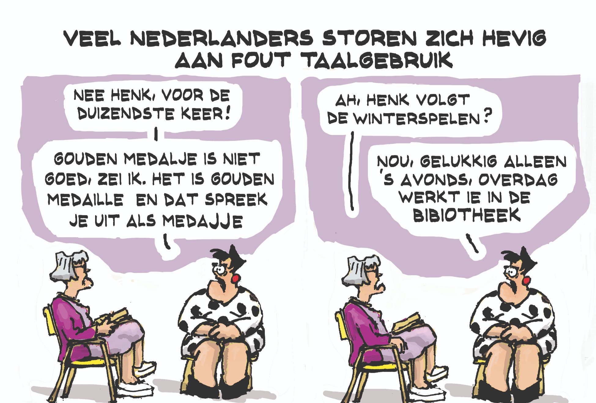 Cartoon maandag 9 februari