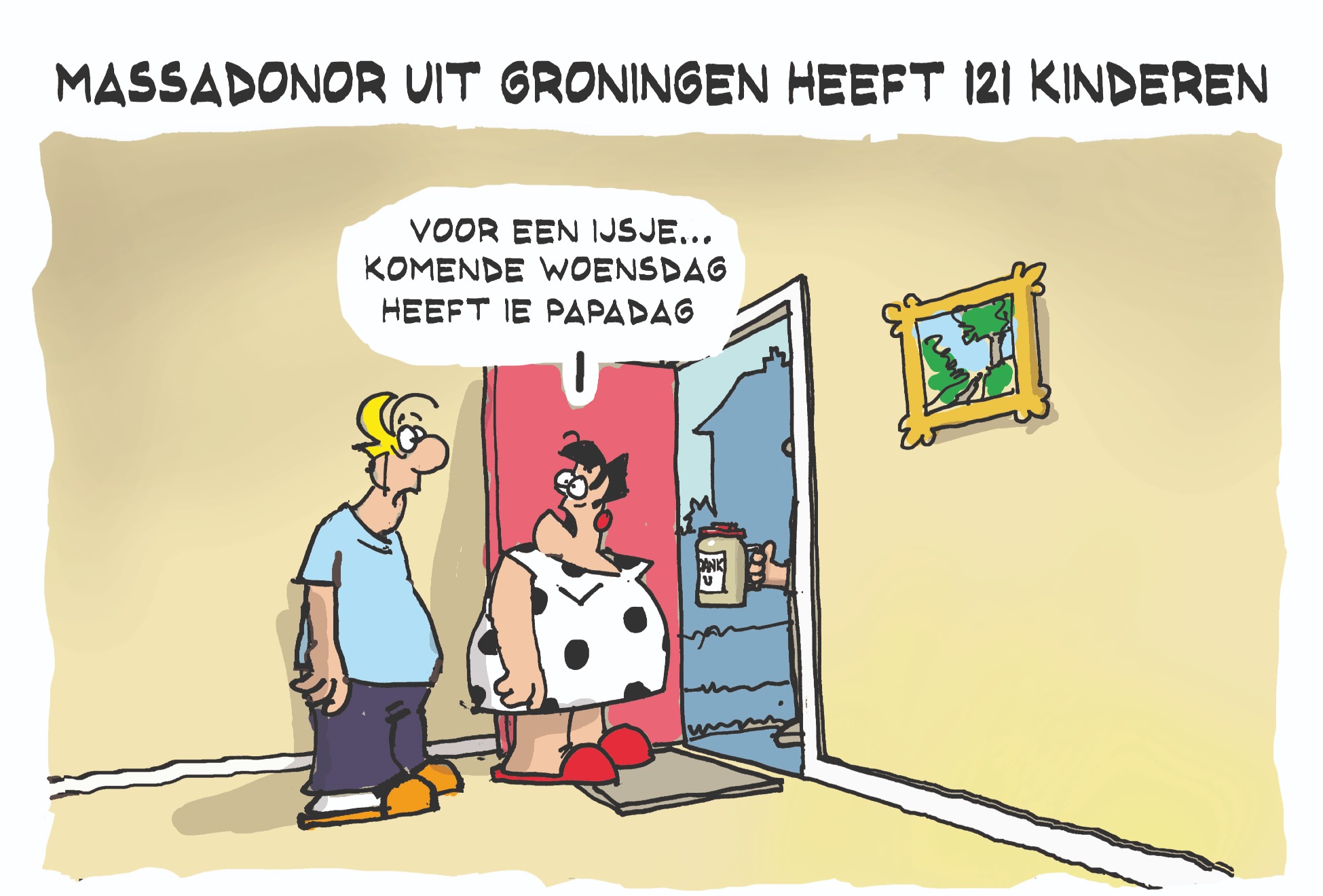 Cartoon zaterdag 29 augustus