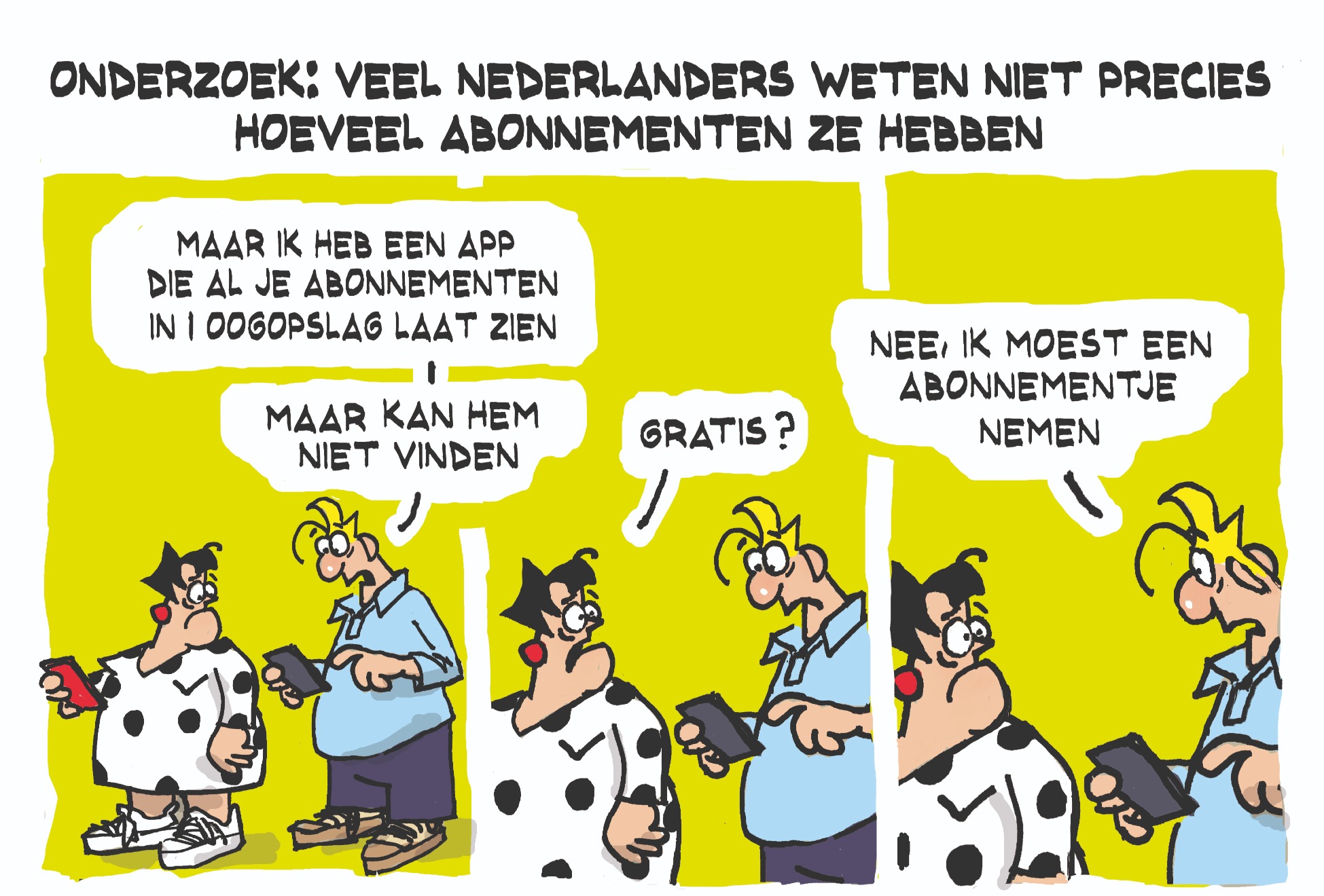Cartoon dinsdag 6 oktober