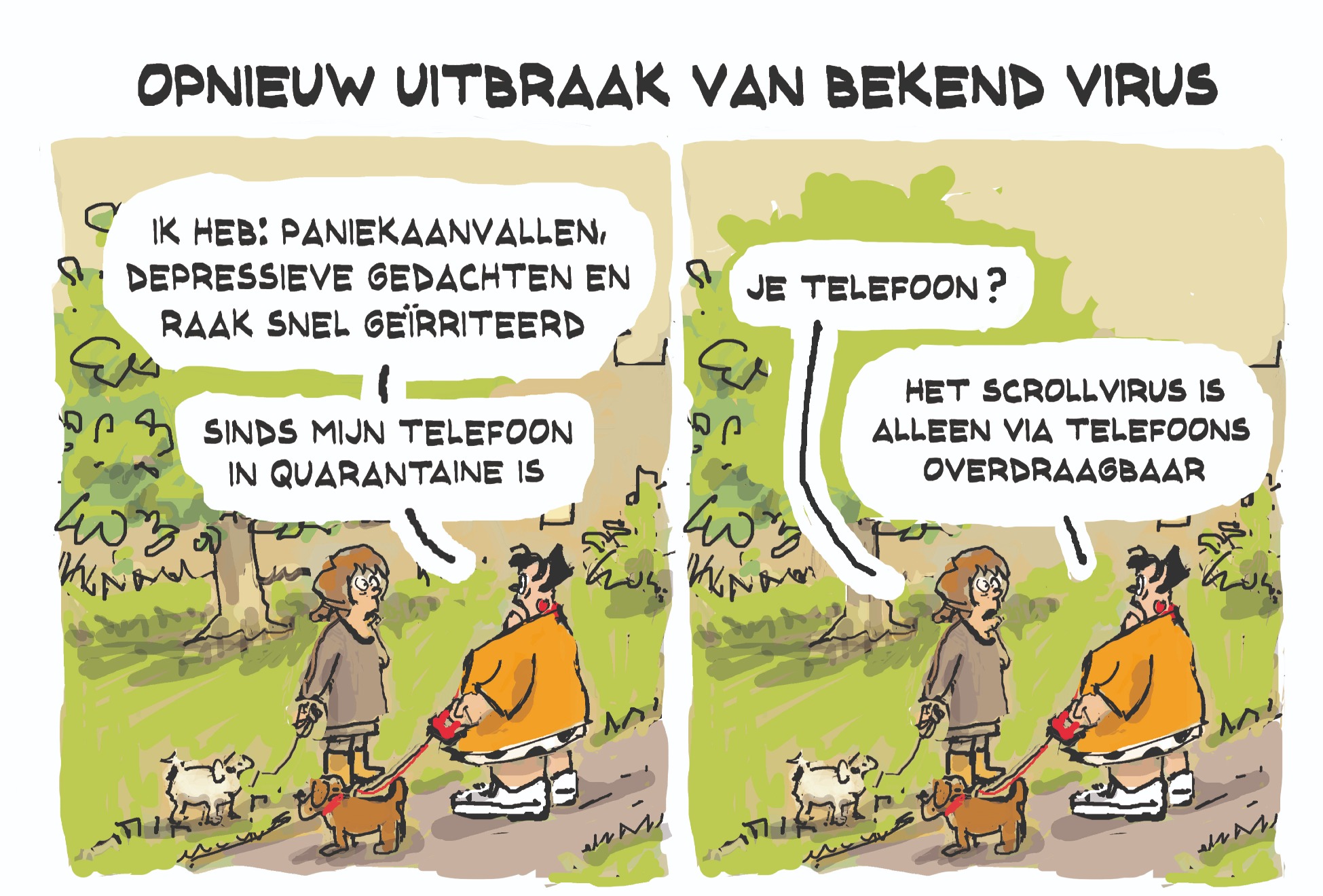 Cartoon zaterdag 16 mei