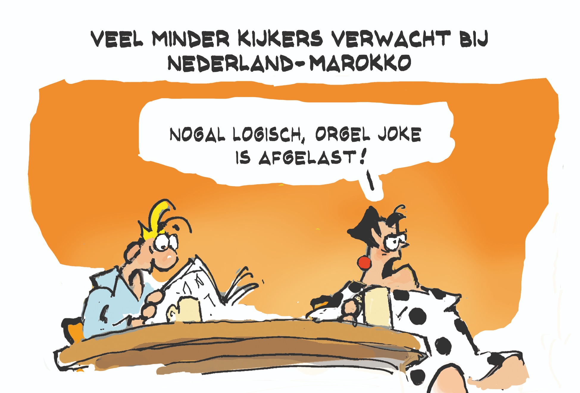 Cartoon maandag 29 juni