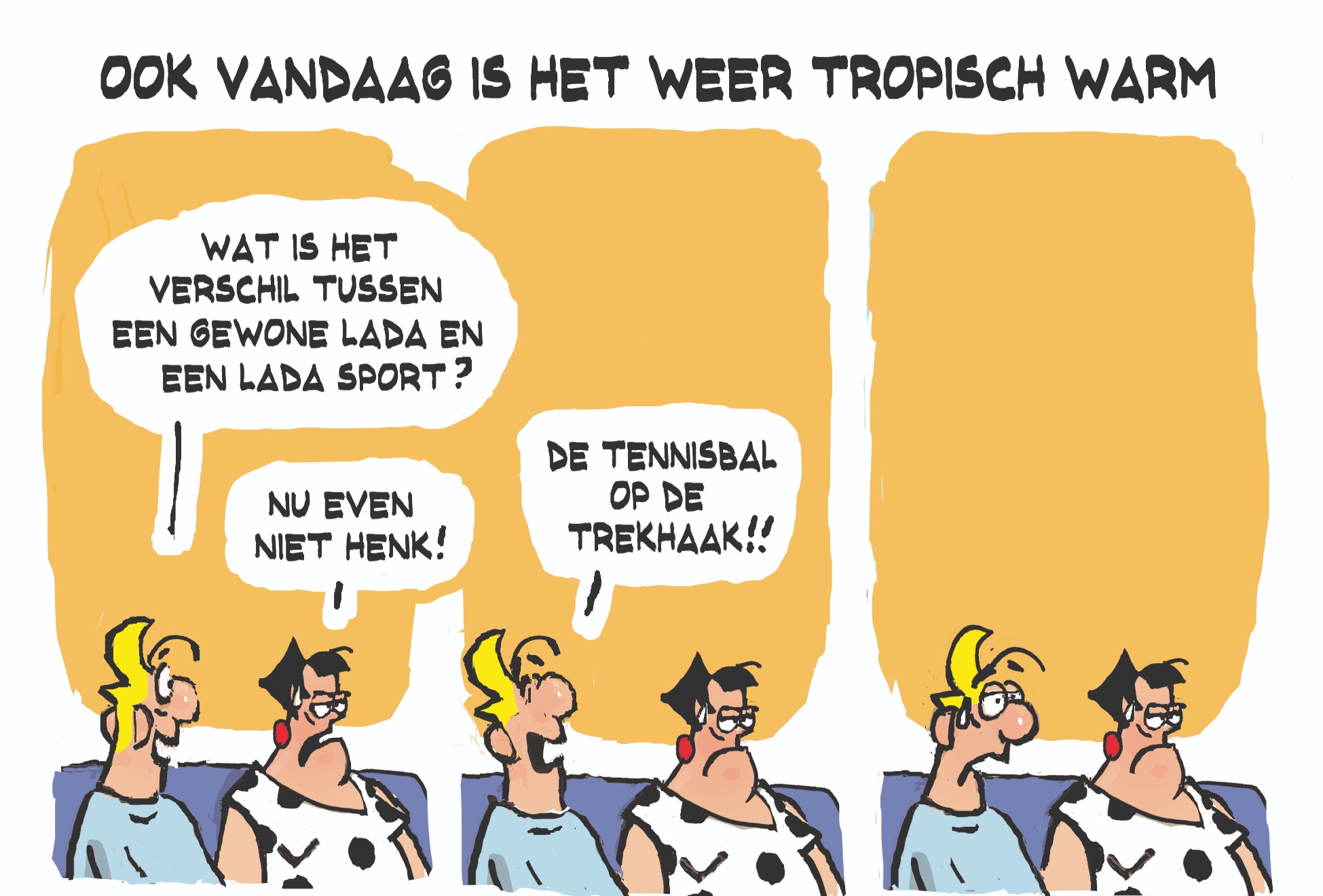 Cartoon maandag 3 augustus