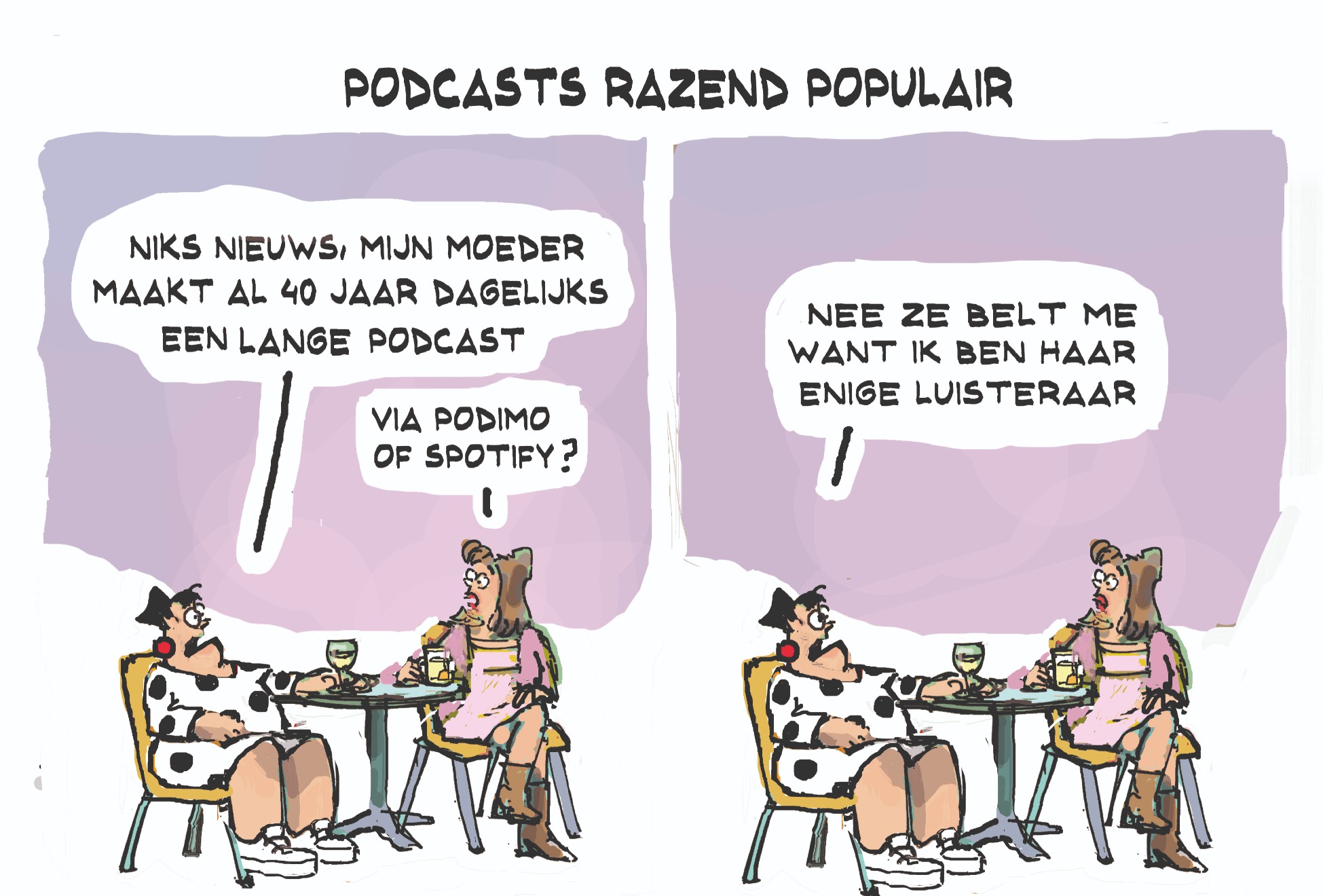 Cartoon woensdag 29 april